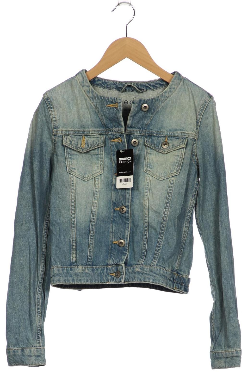 

edc by Esprit Damen Jacke, blau, Gr. 34