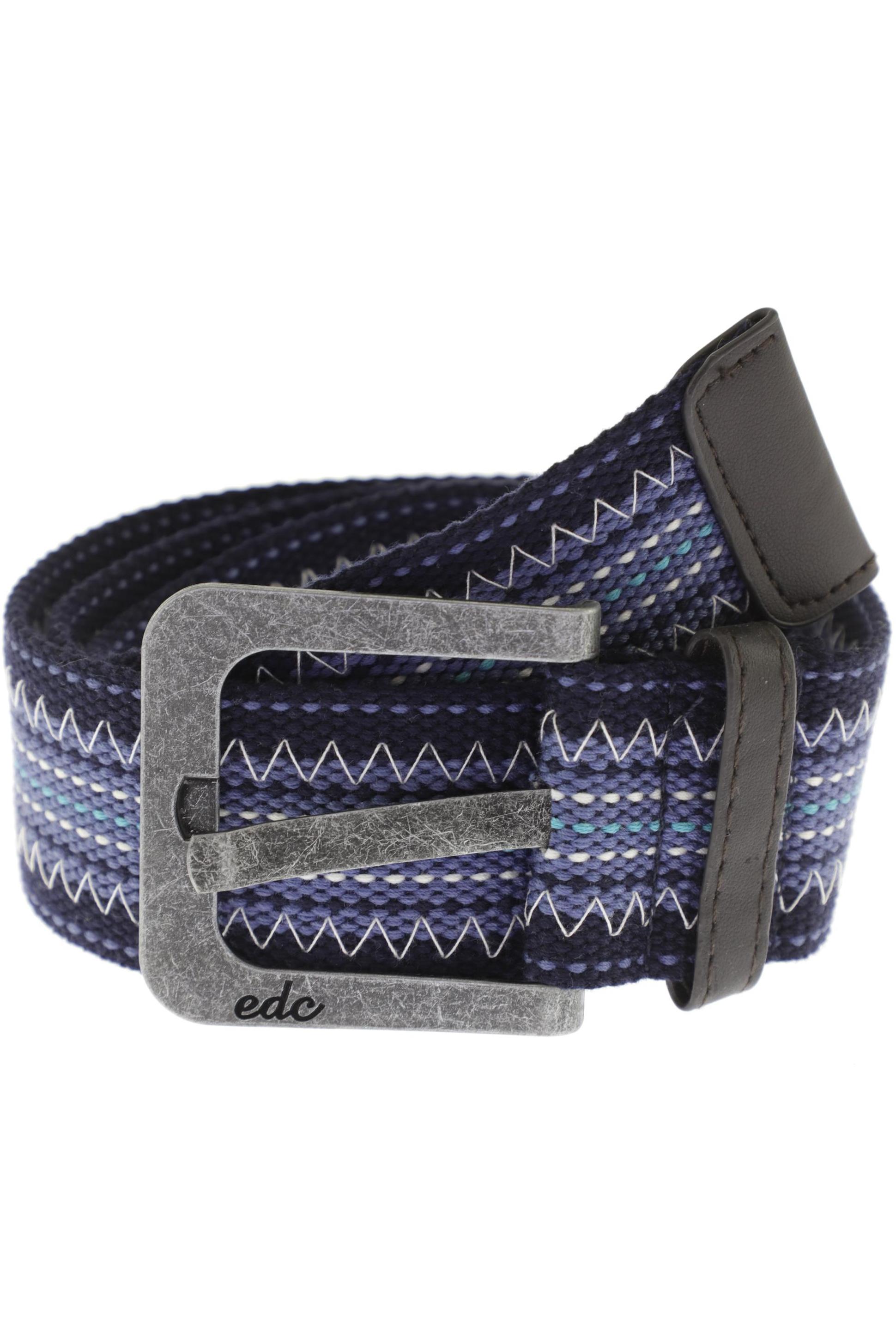 

edc by Esprit Damen Gürtel, marineblau, Gr. 90