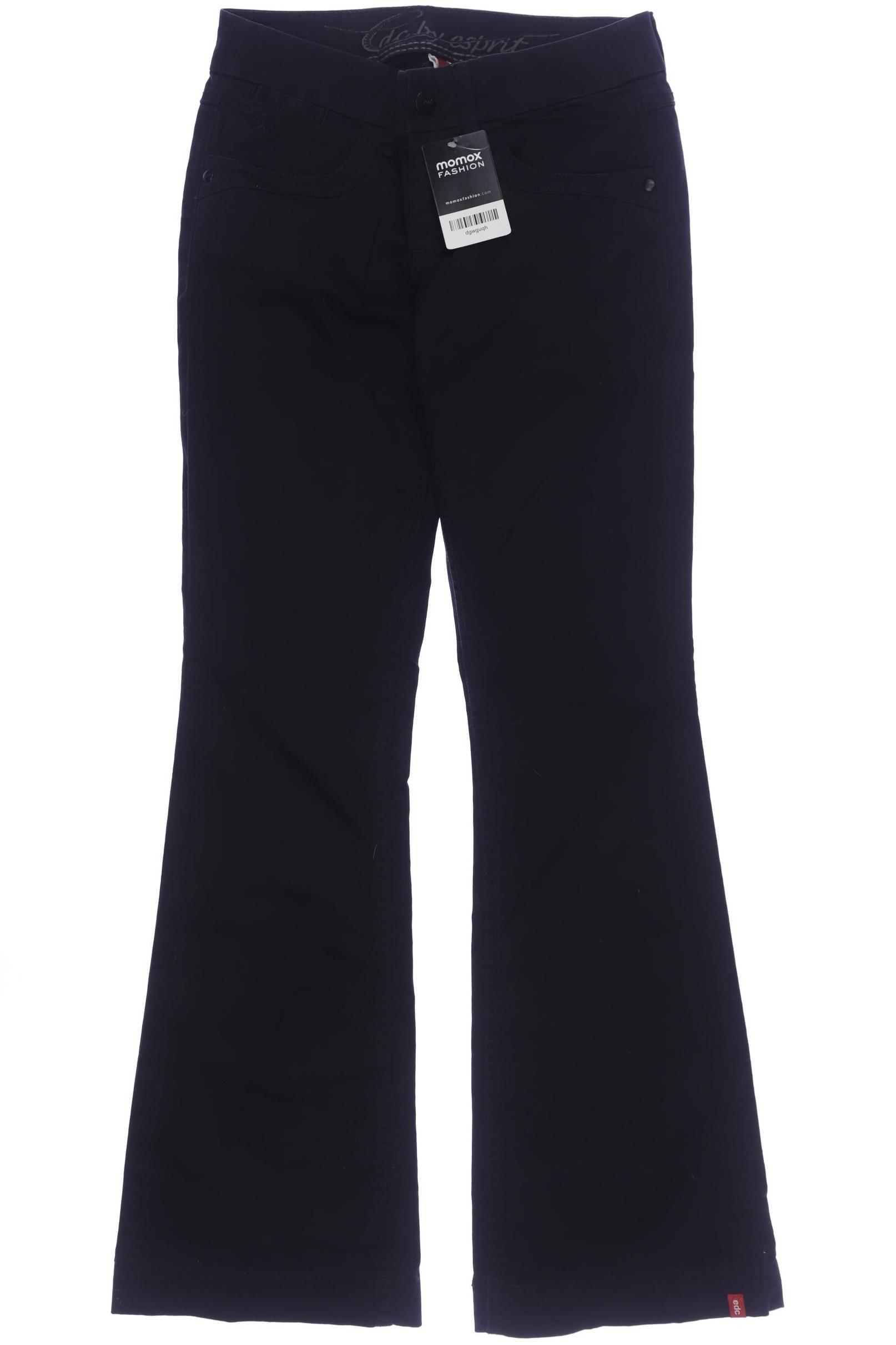 

edc by Esprit Damen Jeans, schwarz, Gr. 36