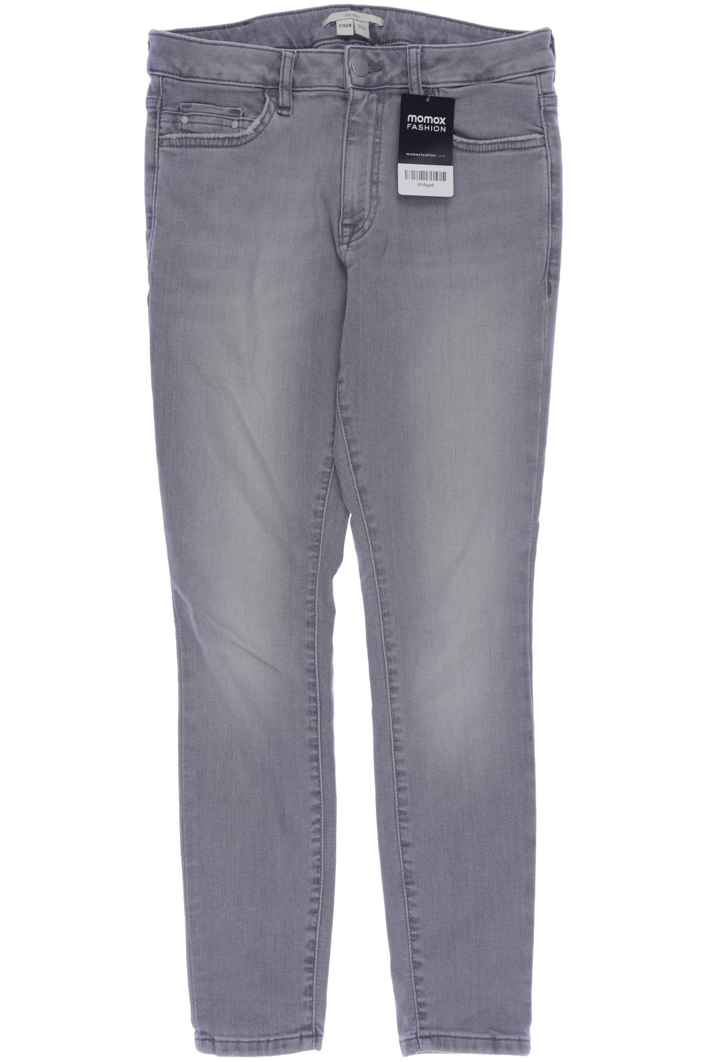 

edc by Esprit Damen Jeans, grau, Gr. 27