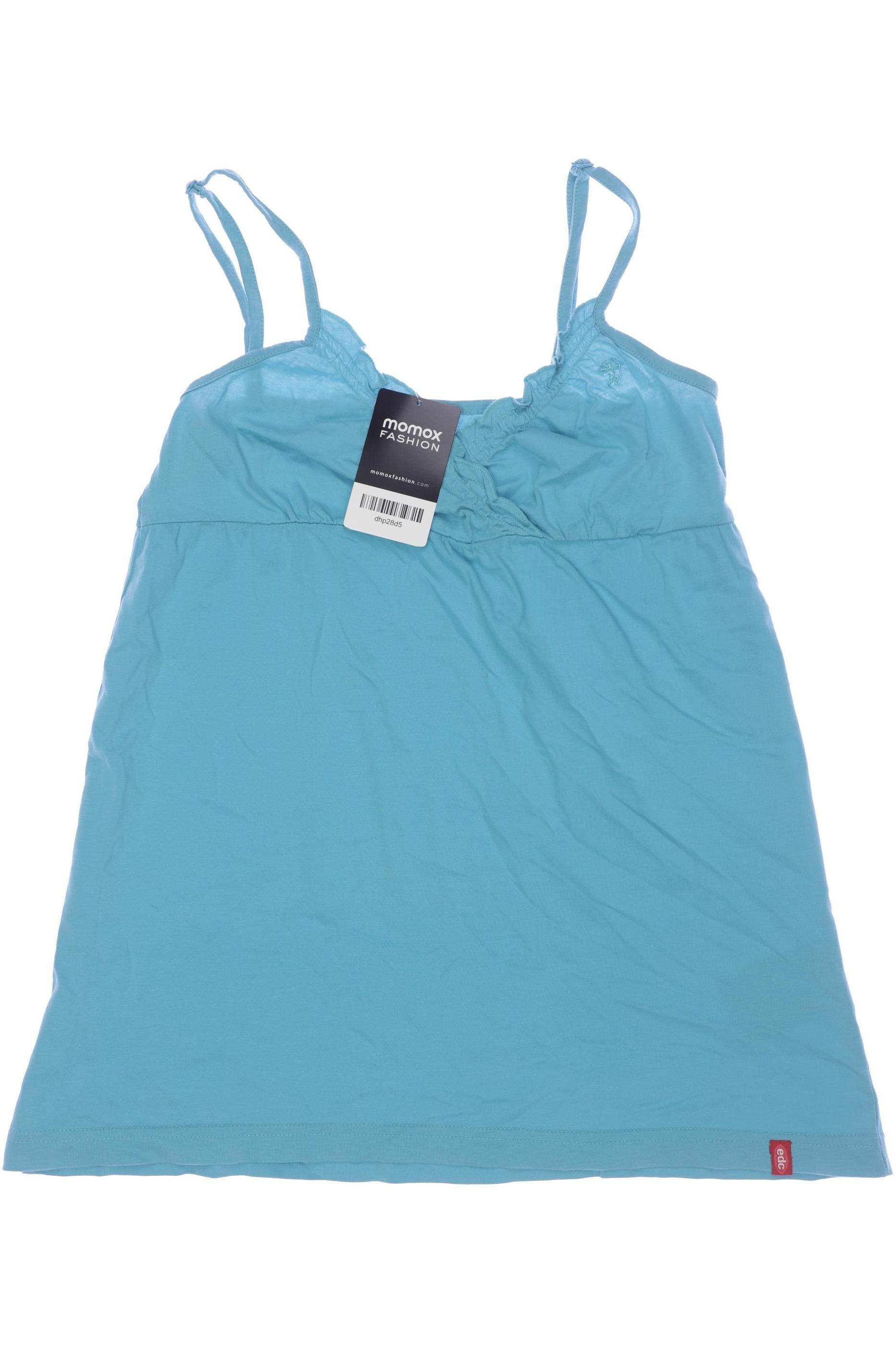 

edc by Esprit Damen Top, blau, Gr. 38