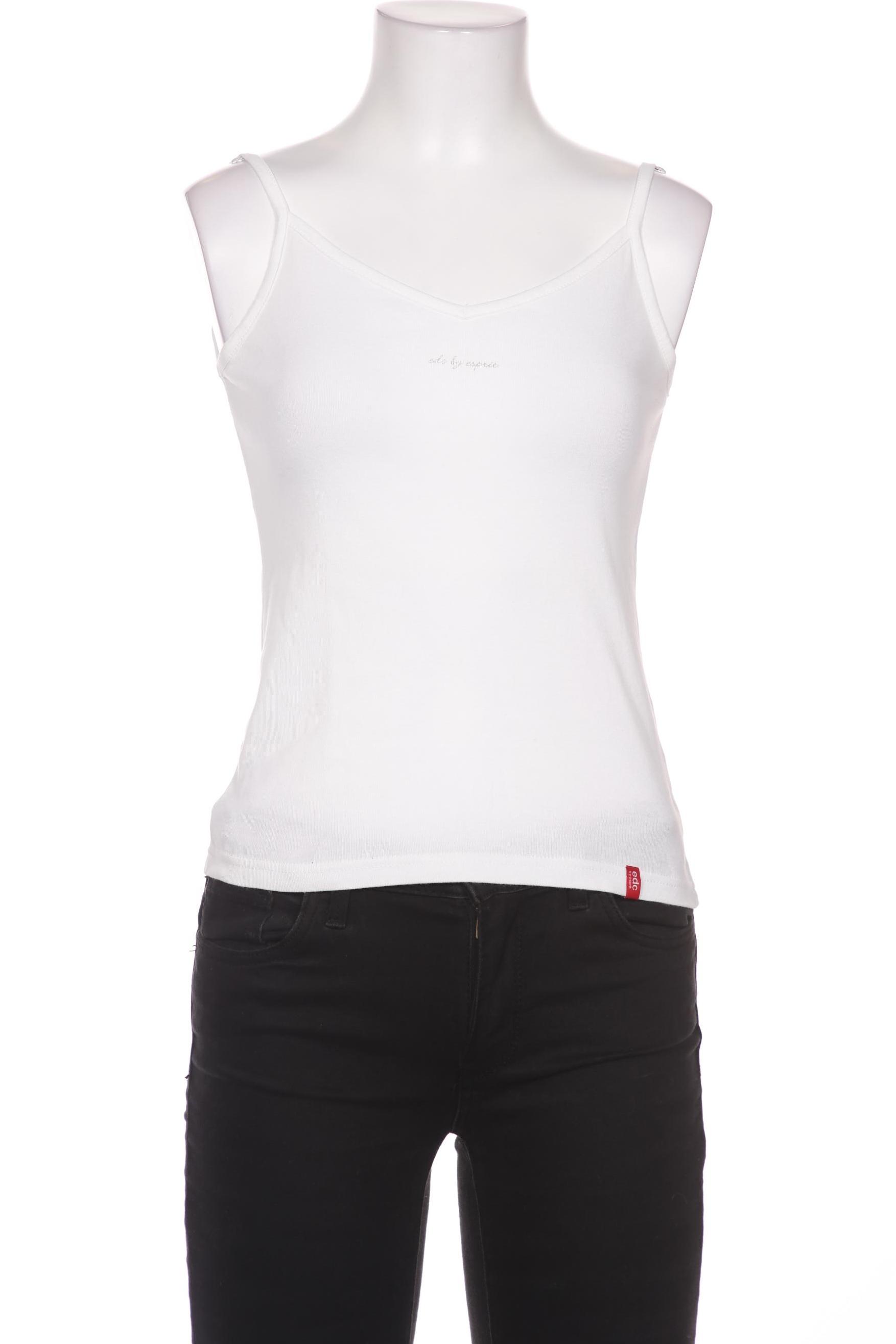 

edc by Esprit Damen Top, weiß, Gr. 36