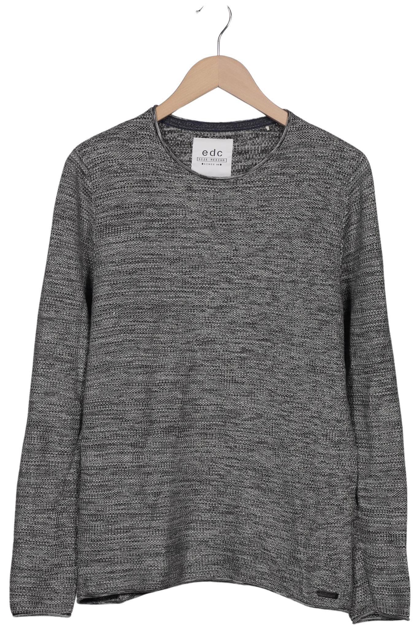 

edc by Esprit Herren Pullover, grau, Gr. 48