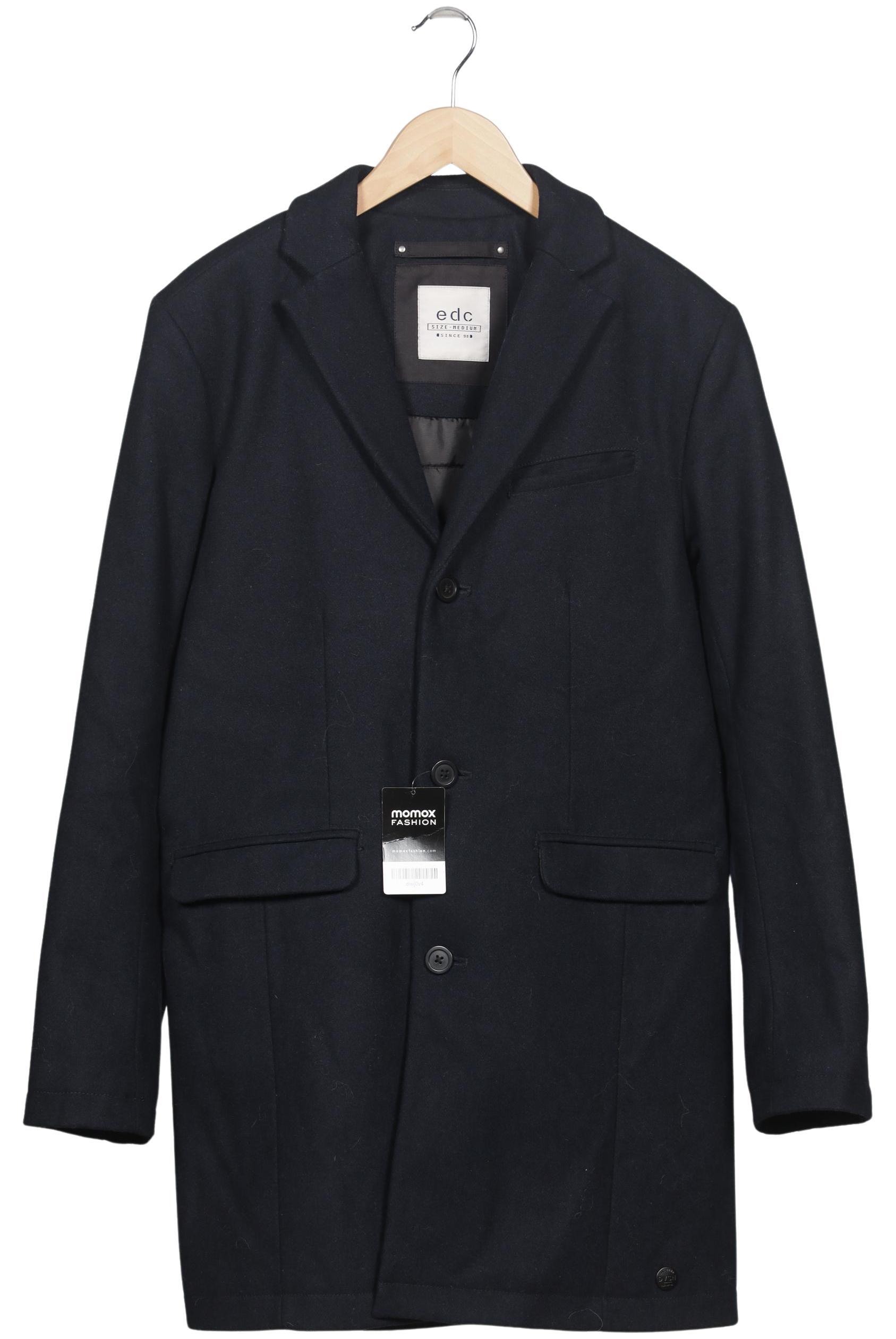 

edc by Esprit Herren Mantel, marineblau, Gr. 48