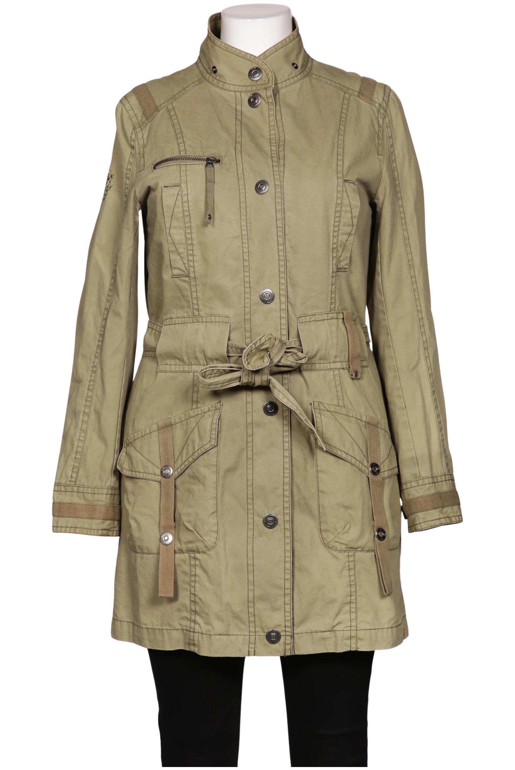 

edc by Esprit Damen Mantel, grün, Gr. 42