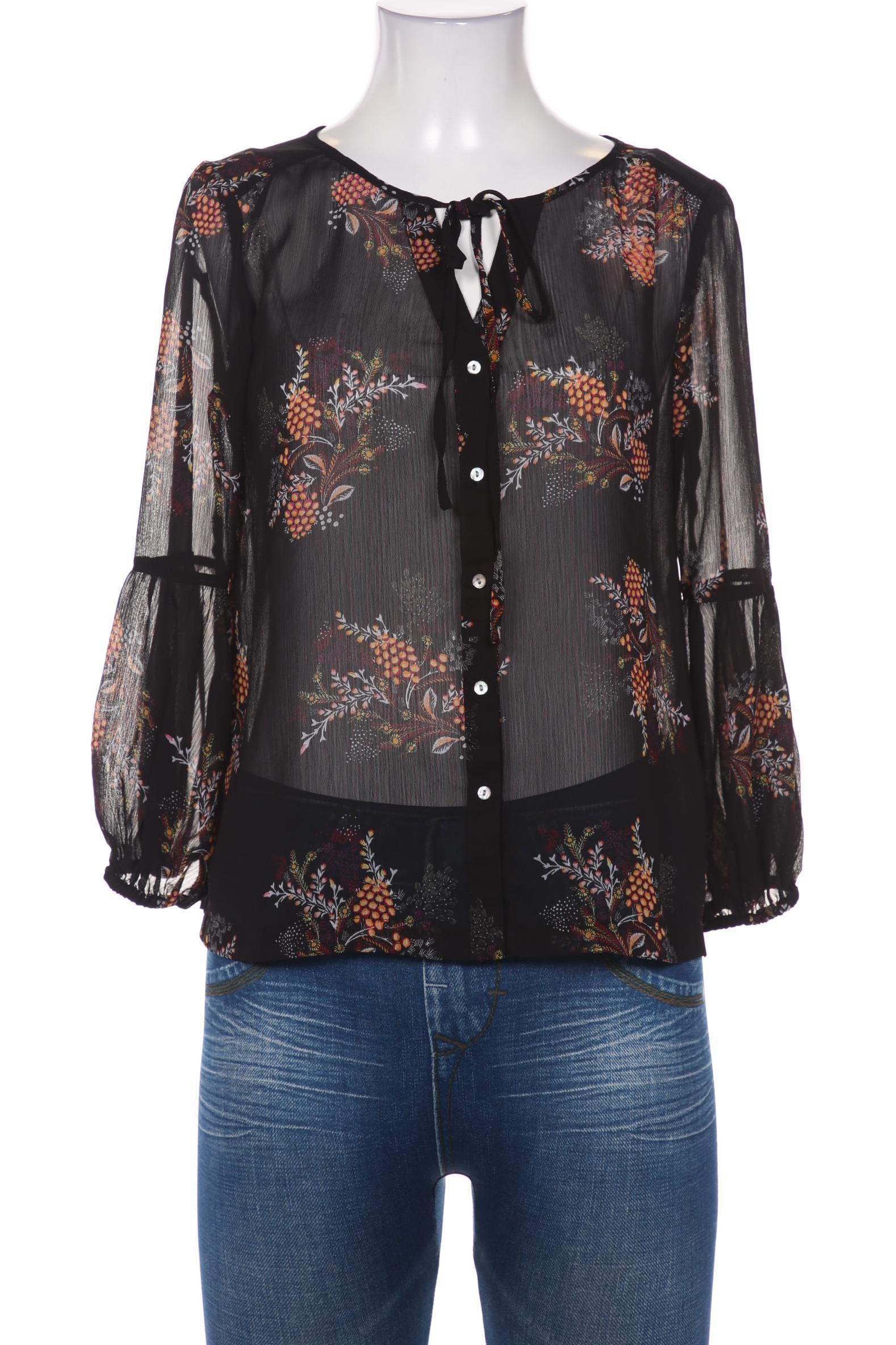 

edc by Esprit Damen Bluse, schwarz, Gr. 34