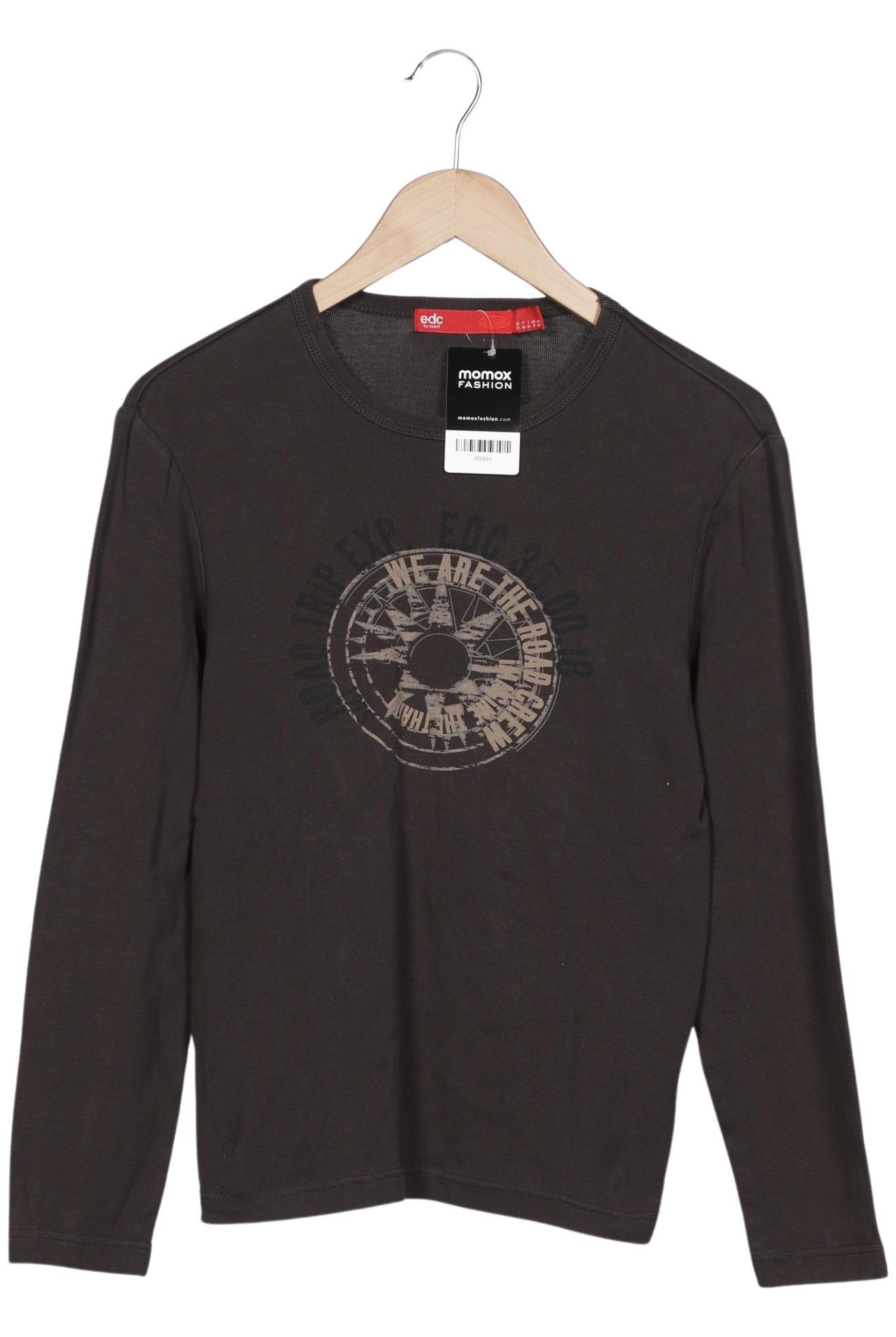 Thumbnail - edc by Esprit Herren Langarmshirt, braun, Gr. 46