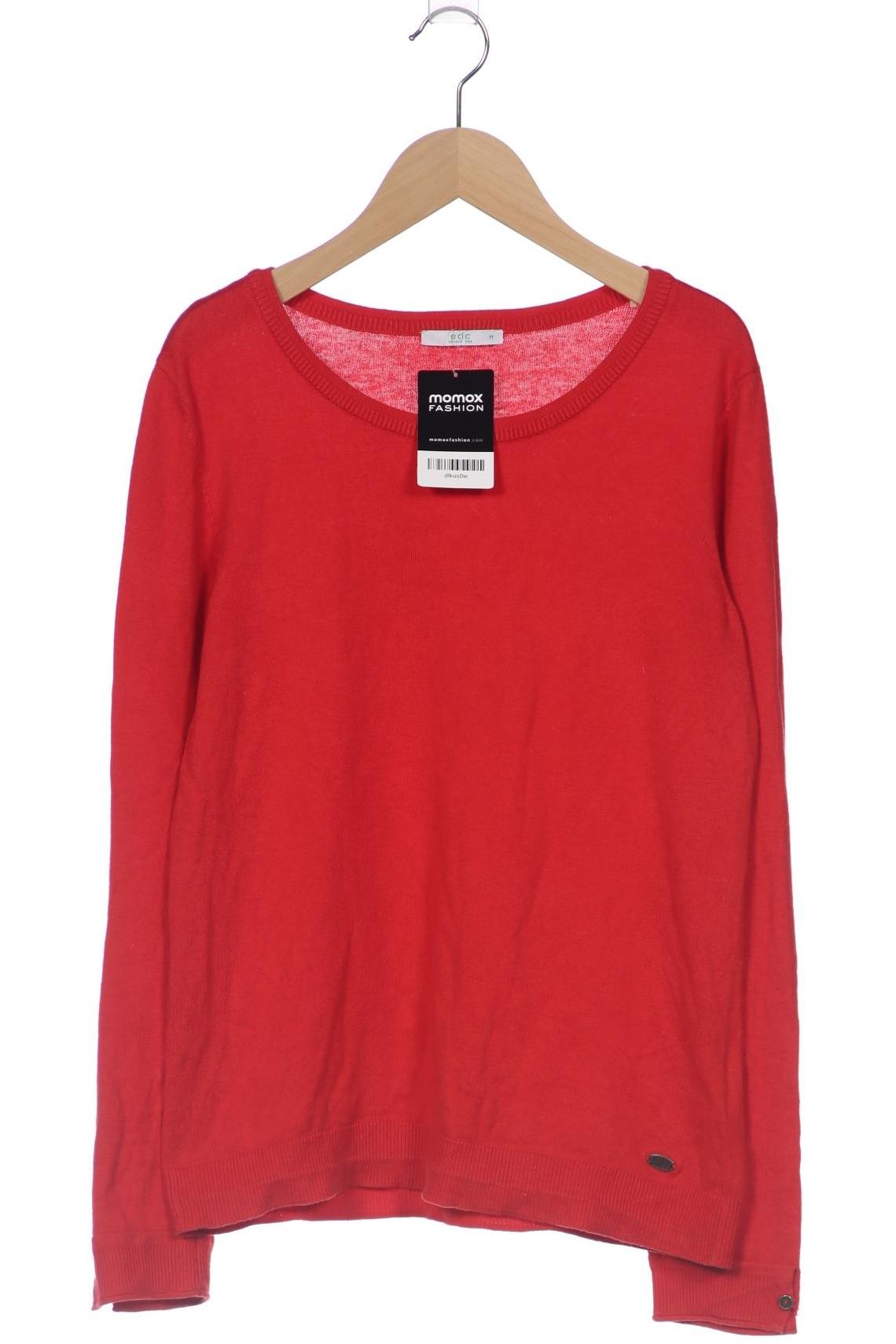 

edc by Esprit Damen Pullover, rot, Gr. 38