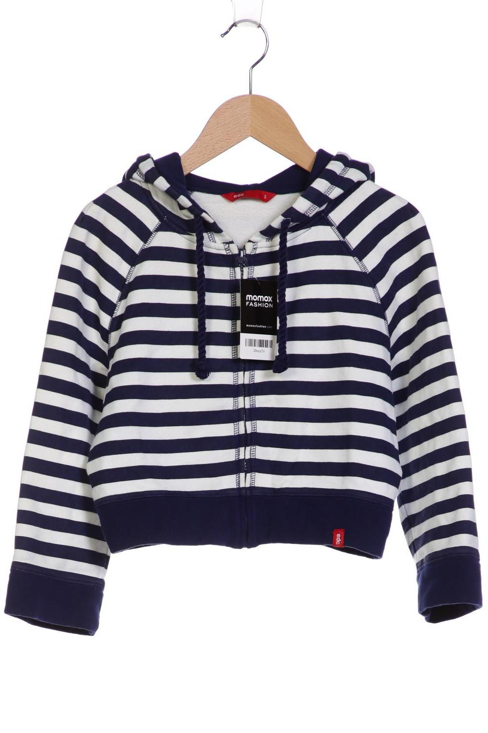 

edc by Esprit Damen Kapuzenpullover, marineblau, Gr. 36