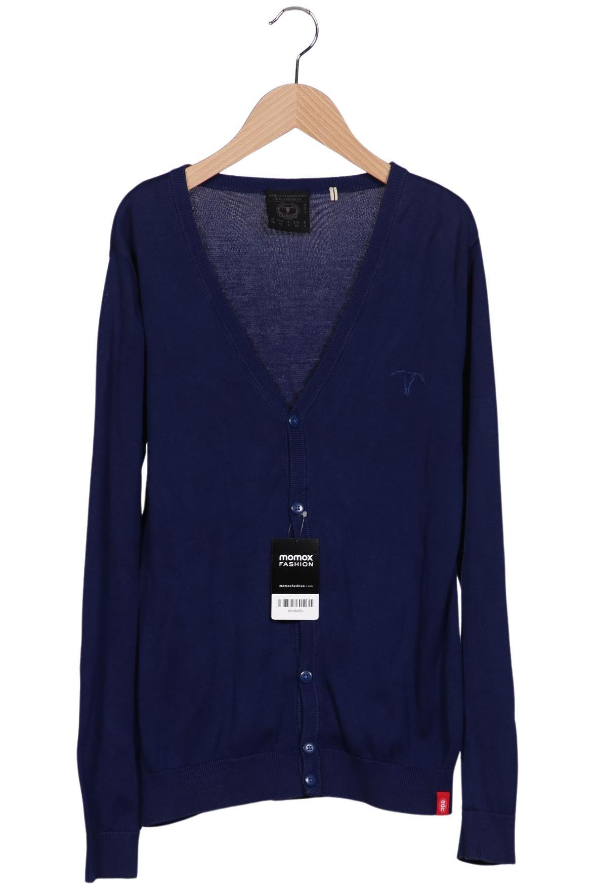 

edc by Esprit Herren Strickjacke, marineblau, Gr. 44