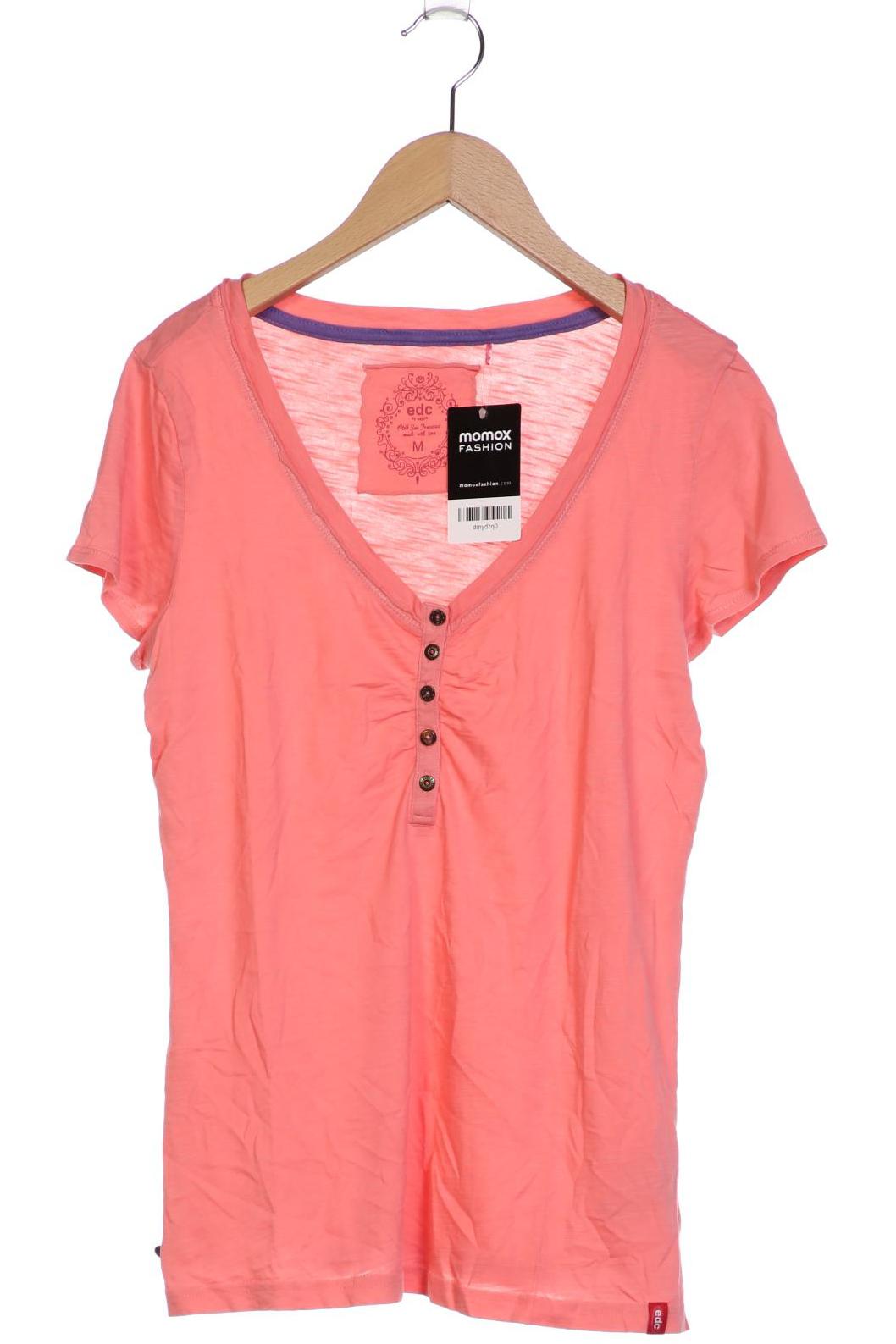 

edc by Esprit Damen T-Shirt, pink, Gr. 38