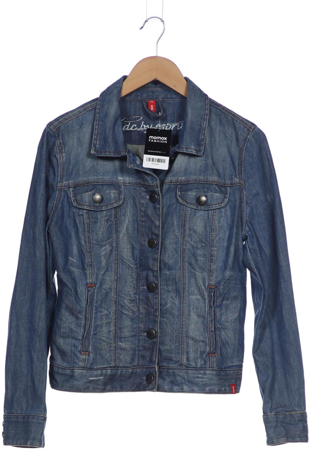 

edc by Esprit Damen Jacke, blau, Gr. 44