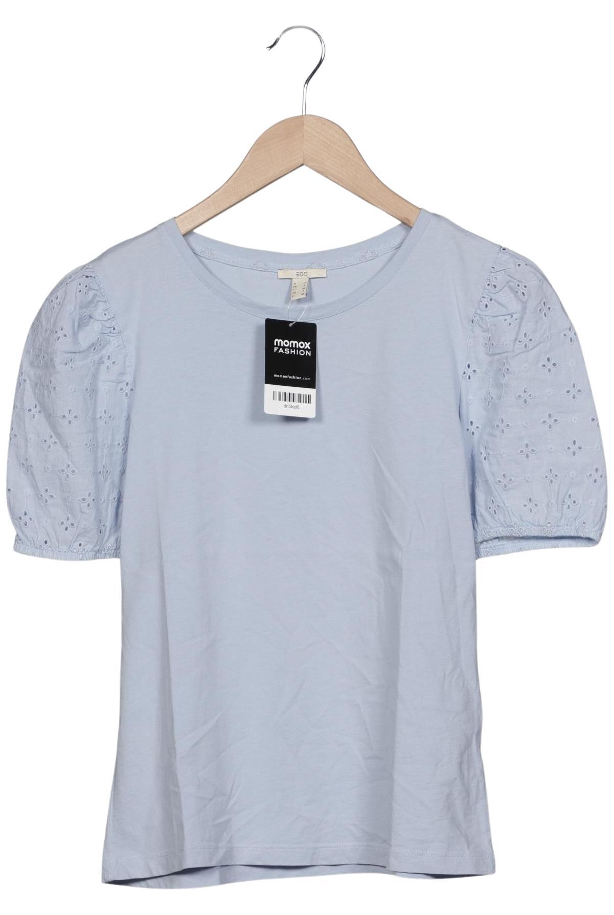 

edc by Esprit Damen T-Shirt, hellblau, Gr. 36