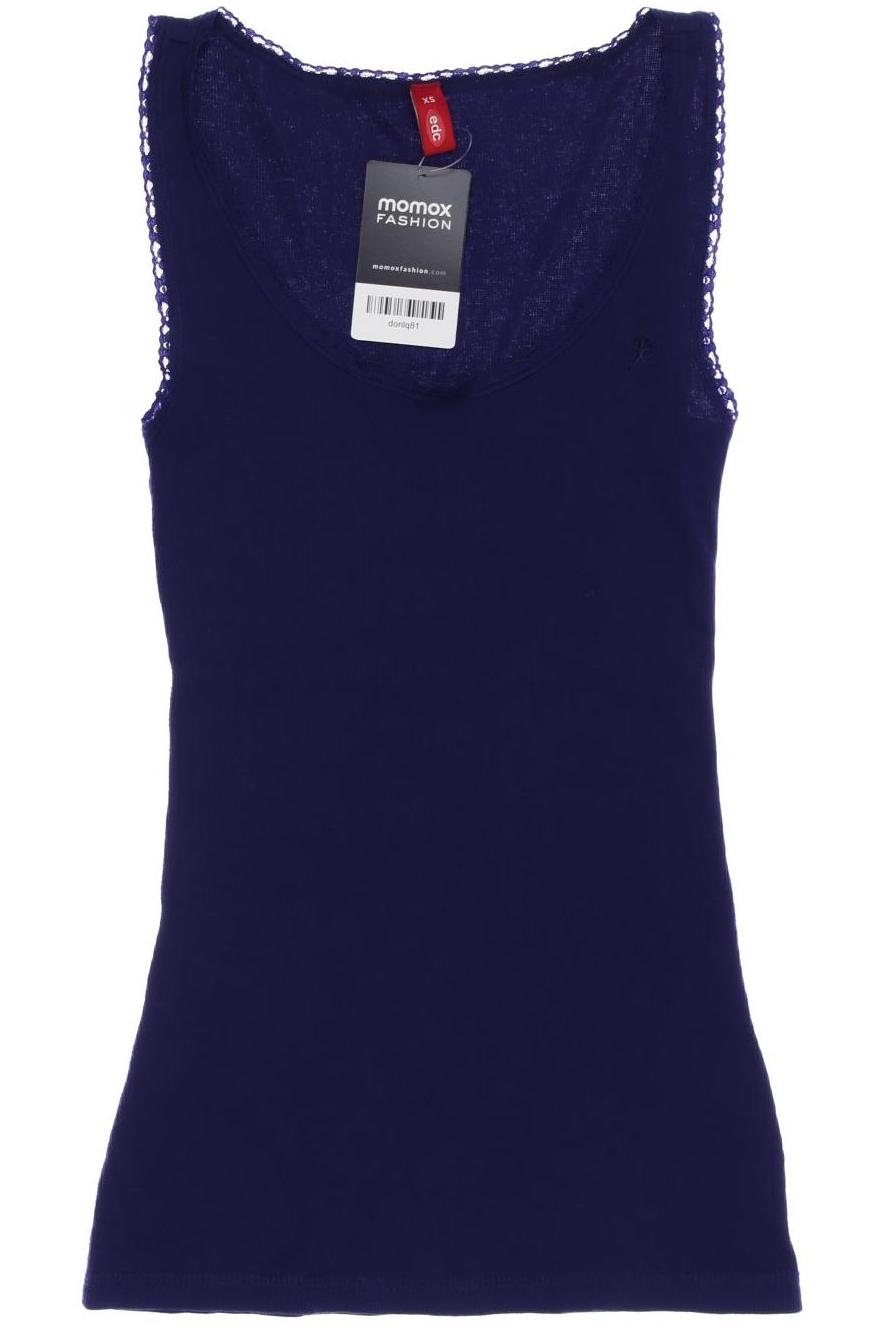 

edc by Esprit Damen Top, marineblau, Gr. 34