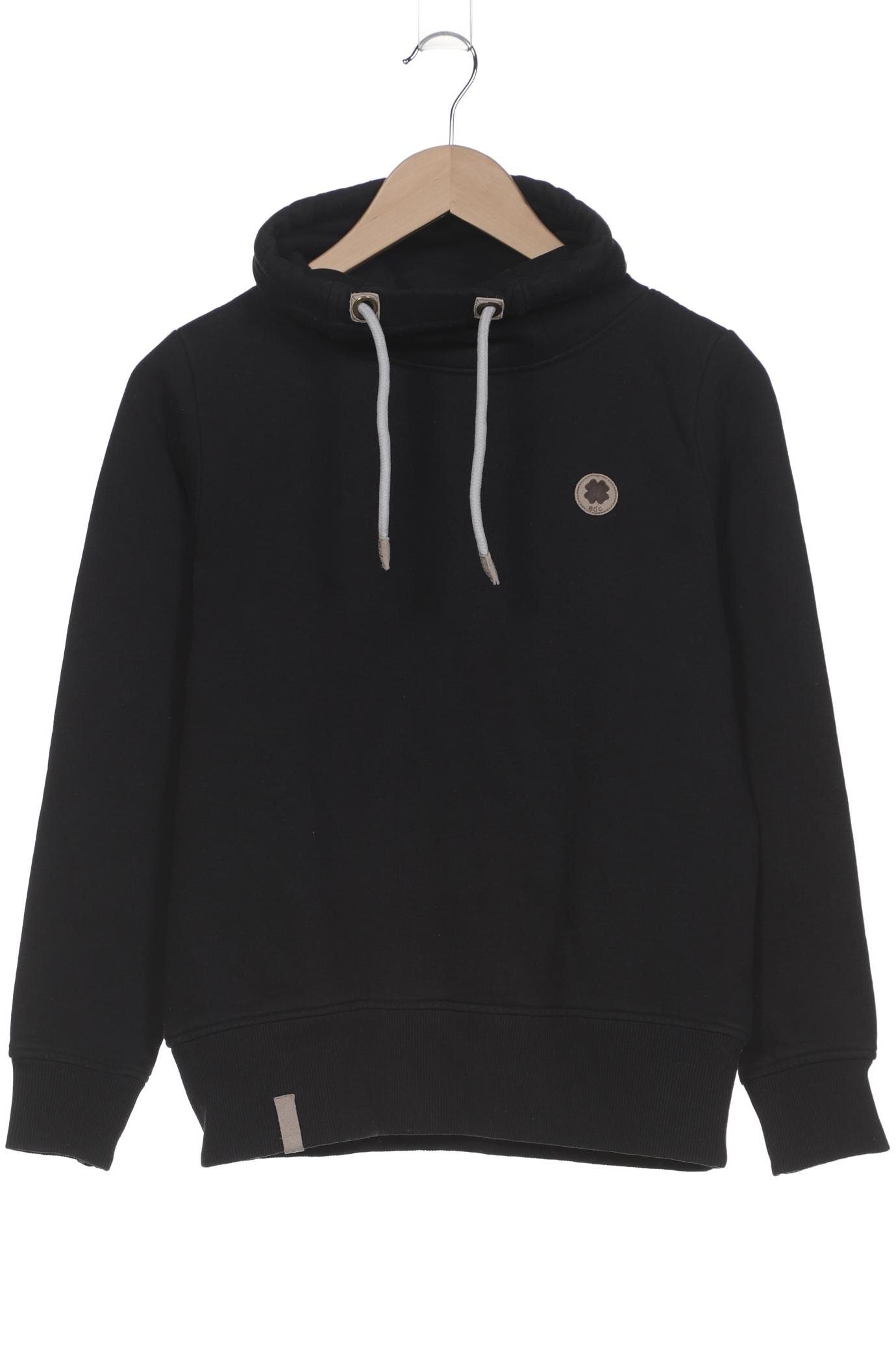 

edc by Esprit Damen Sweatshirt, schwarz, Gr. 36