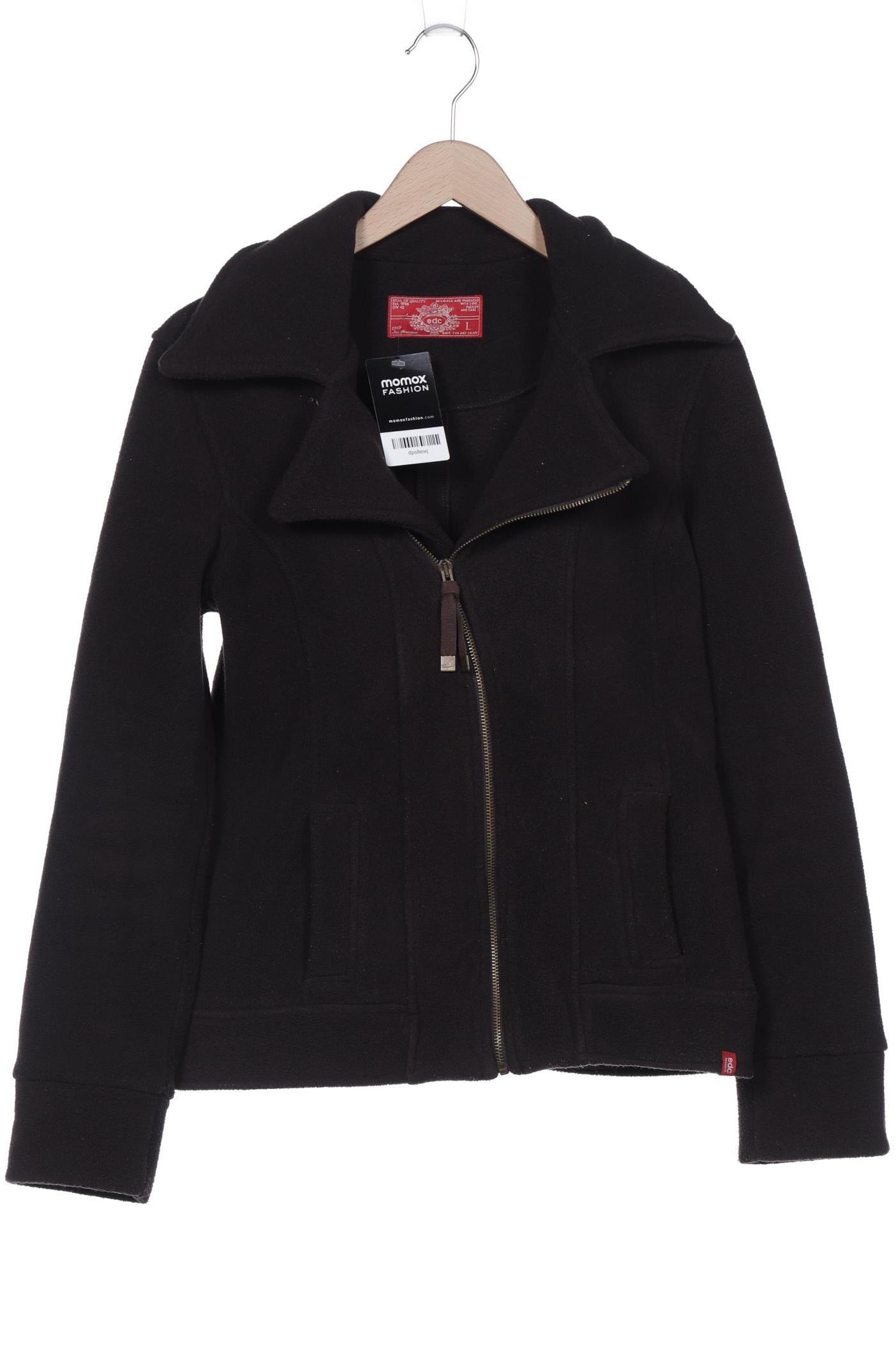 

edc by Esprit Damen Sweatshirt, braun, Gr. 42