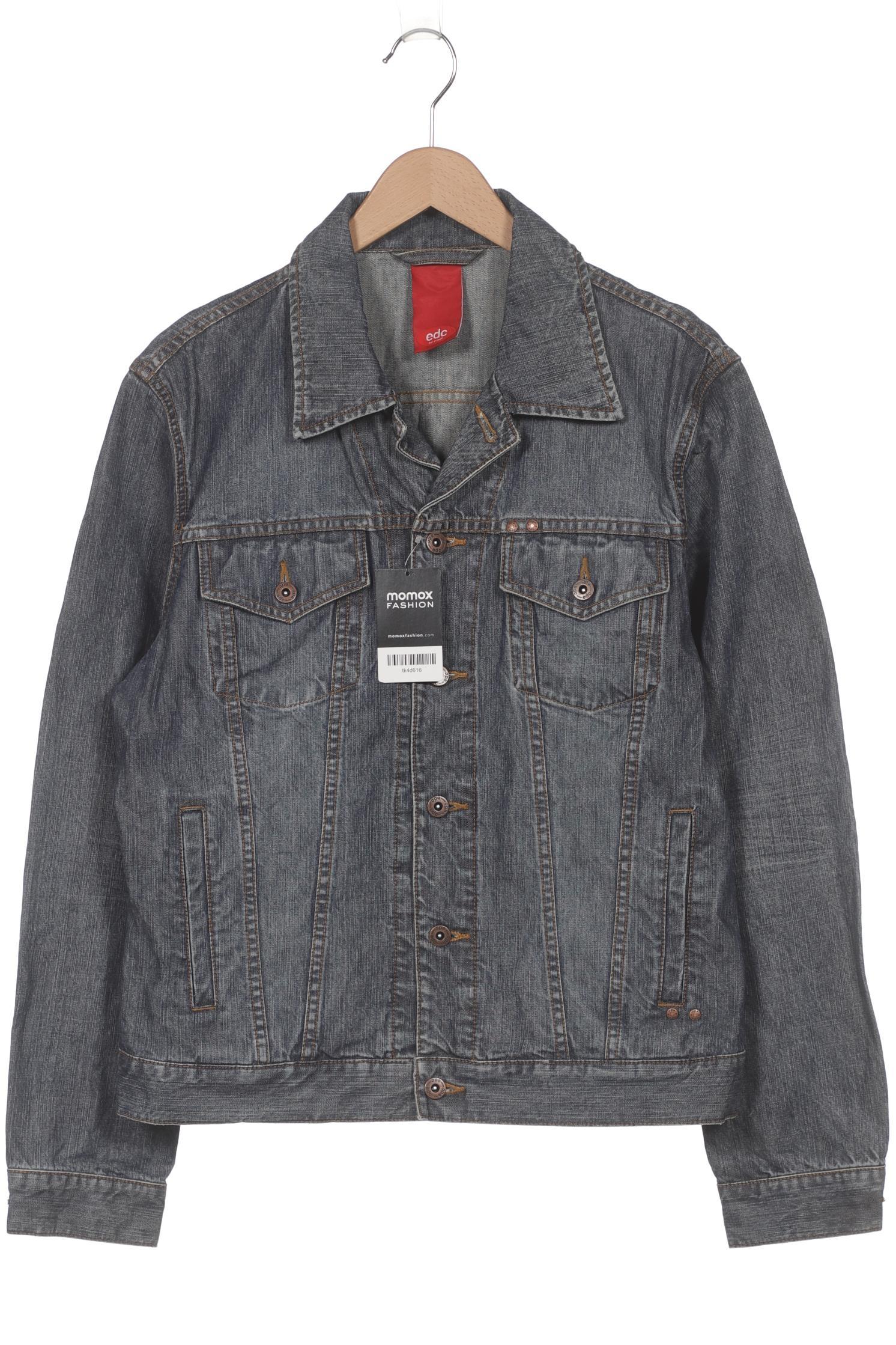 

edc by Esprit Herren Jacke, blau, Gr. 52