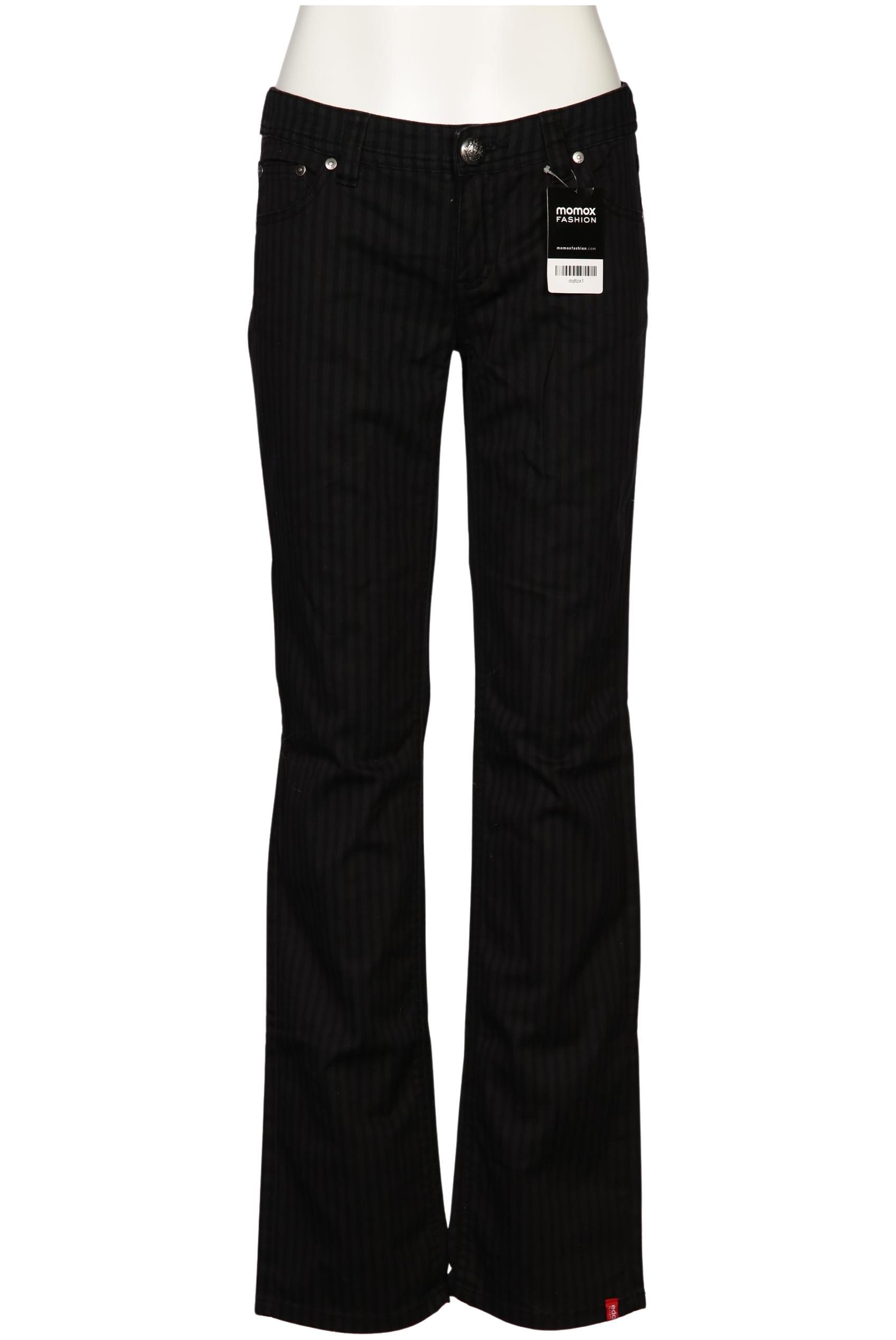 

edc by Esprit Damen Stoffhose, marineblau, Gr. 40