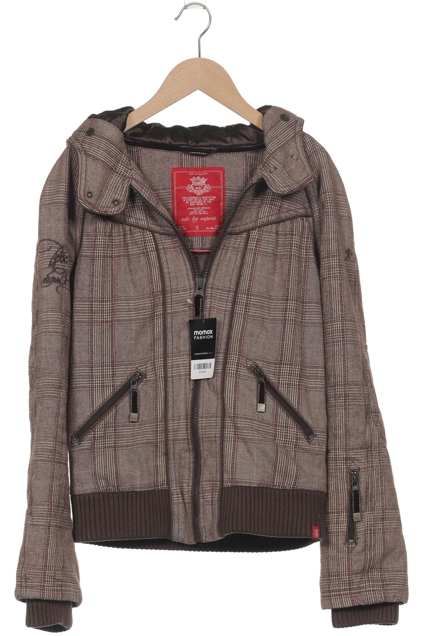 

edc by Esprit Damen Jacke, braun, Gr. 36
