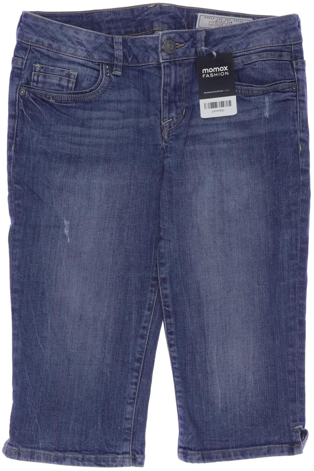 

edc by Esprit Damen Shorts, blau, Gr. 28