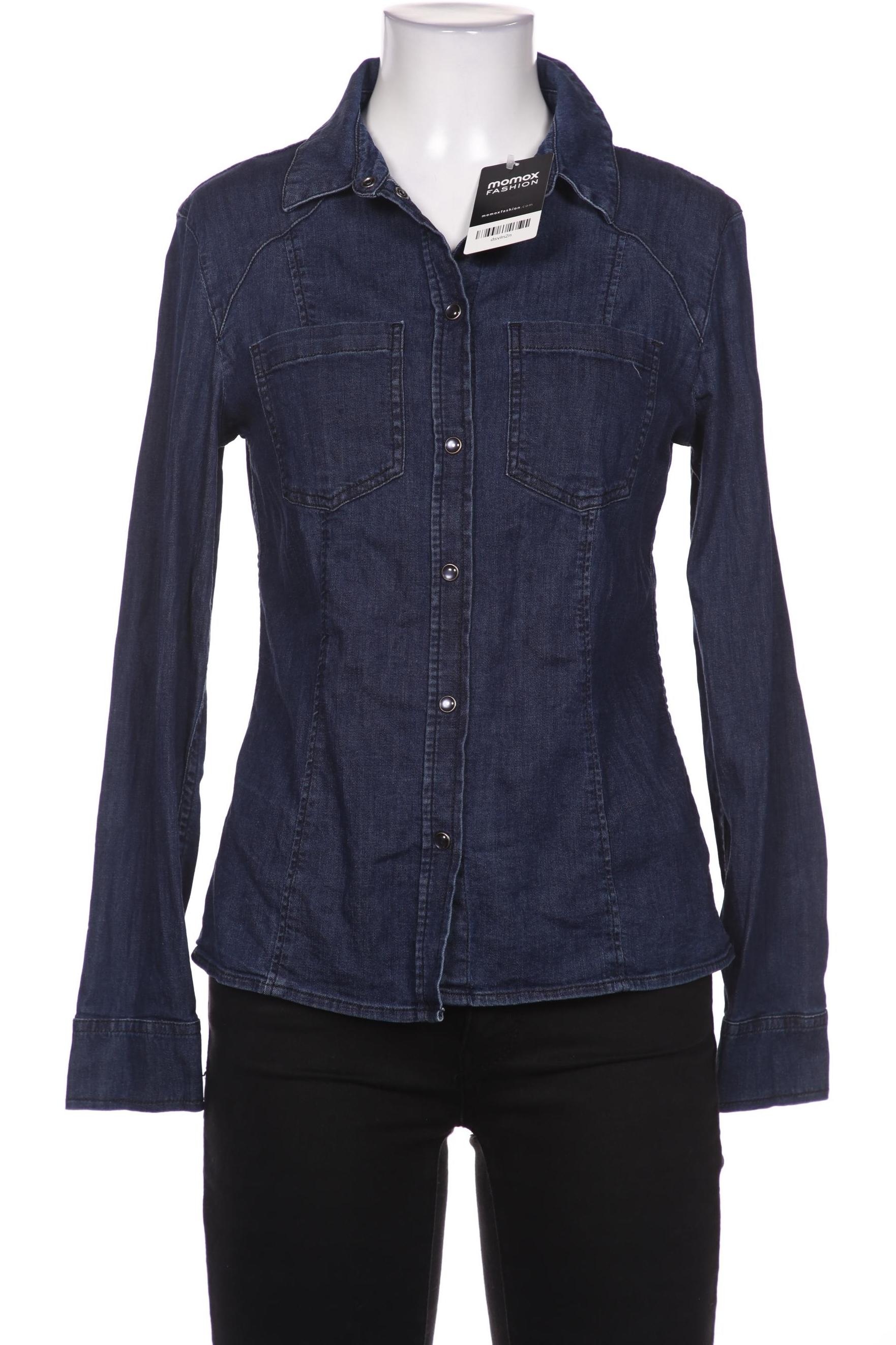 

edc by Esprit Damen Bluse, marineblau, Gr. 36