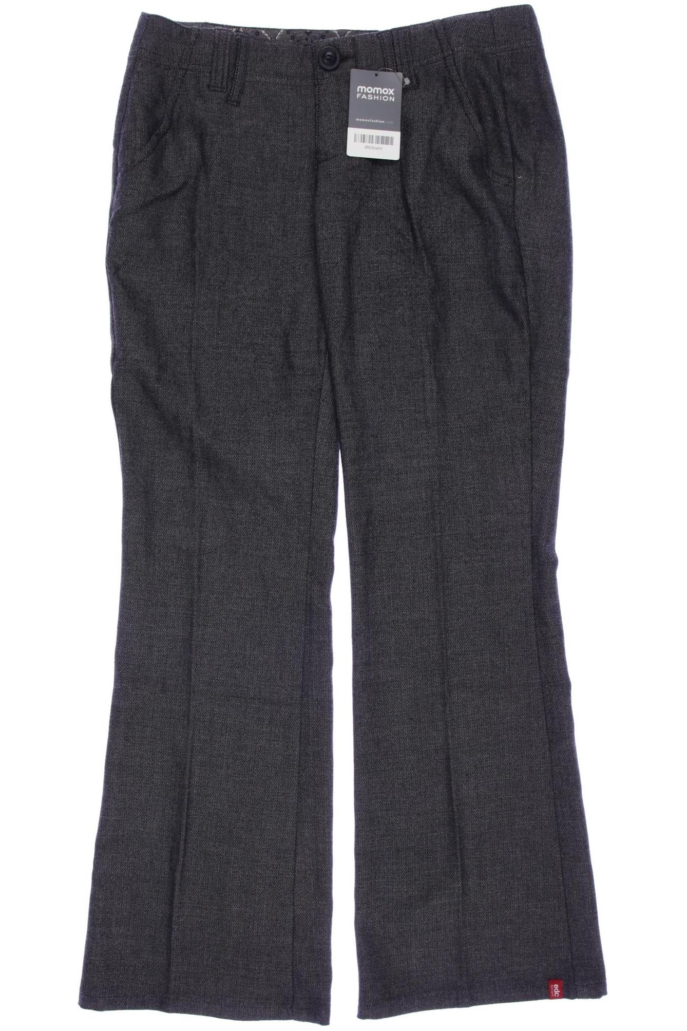 

edc by Esprit Damen Stoffhose, grau, Gr. 38