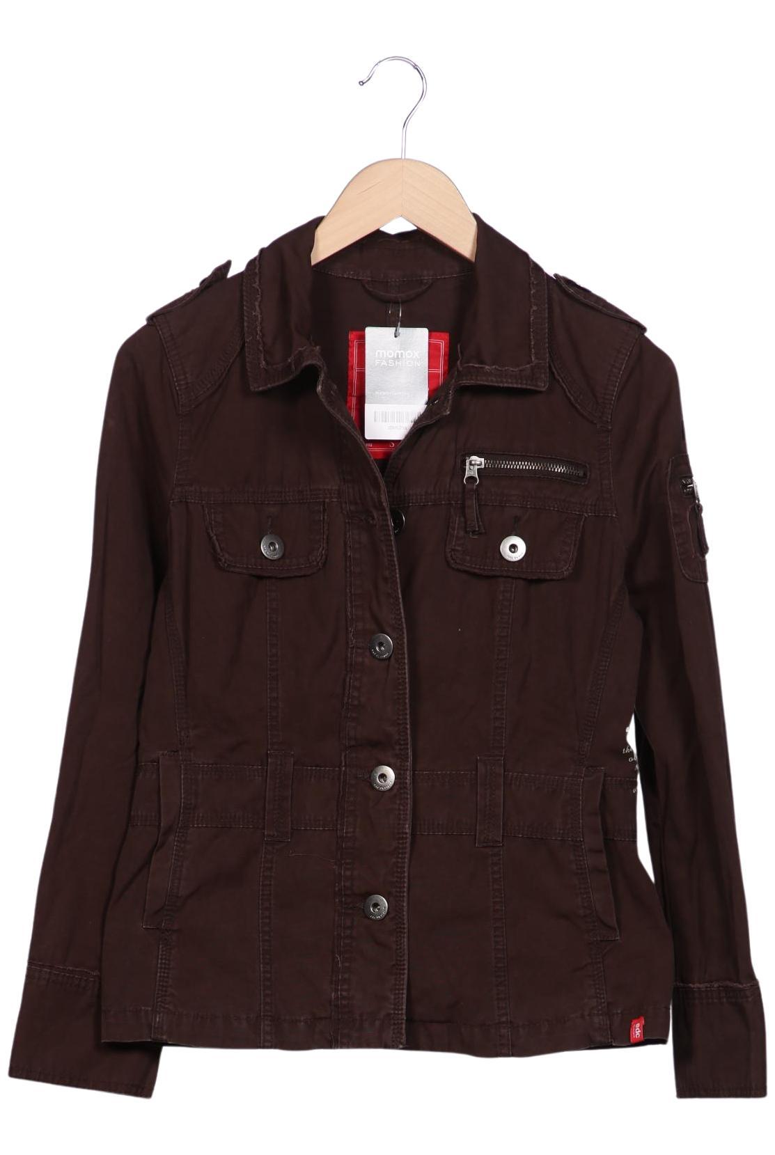 

edc by Esprit Damen Jacke, braun, Gr. 36