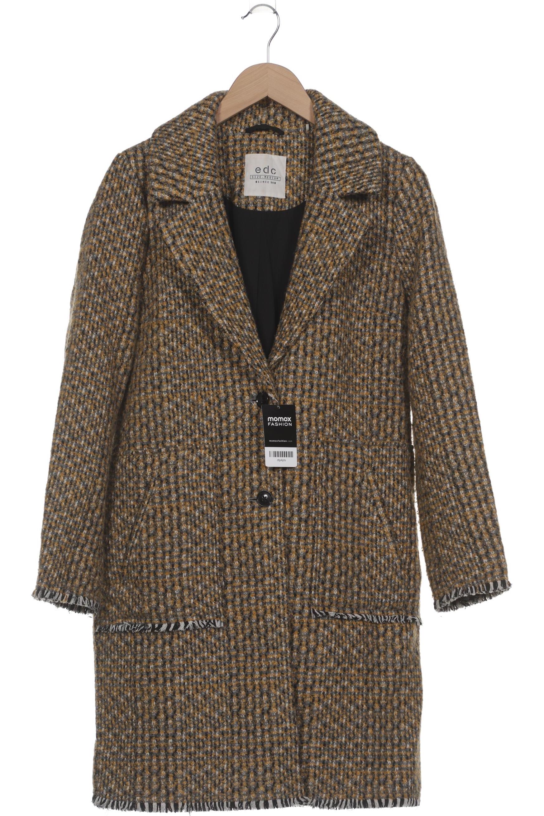 

edc by Esprit Damen Mantel, beige, Gr. 38