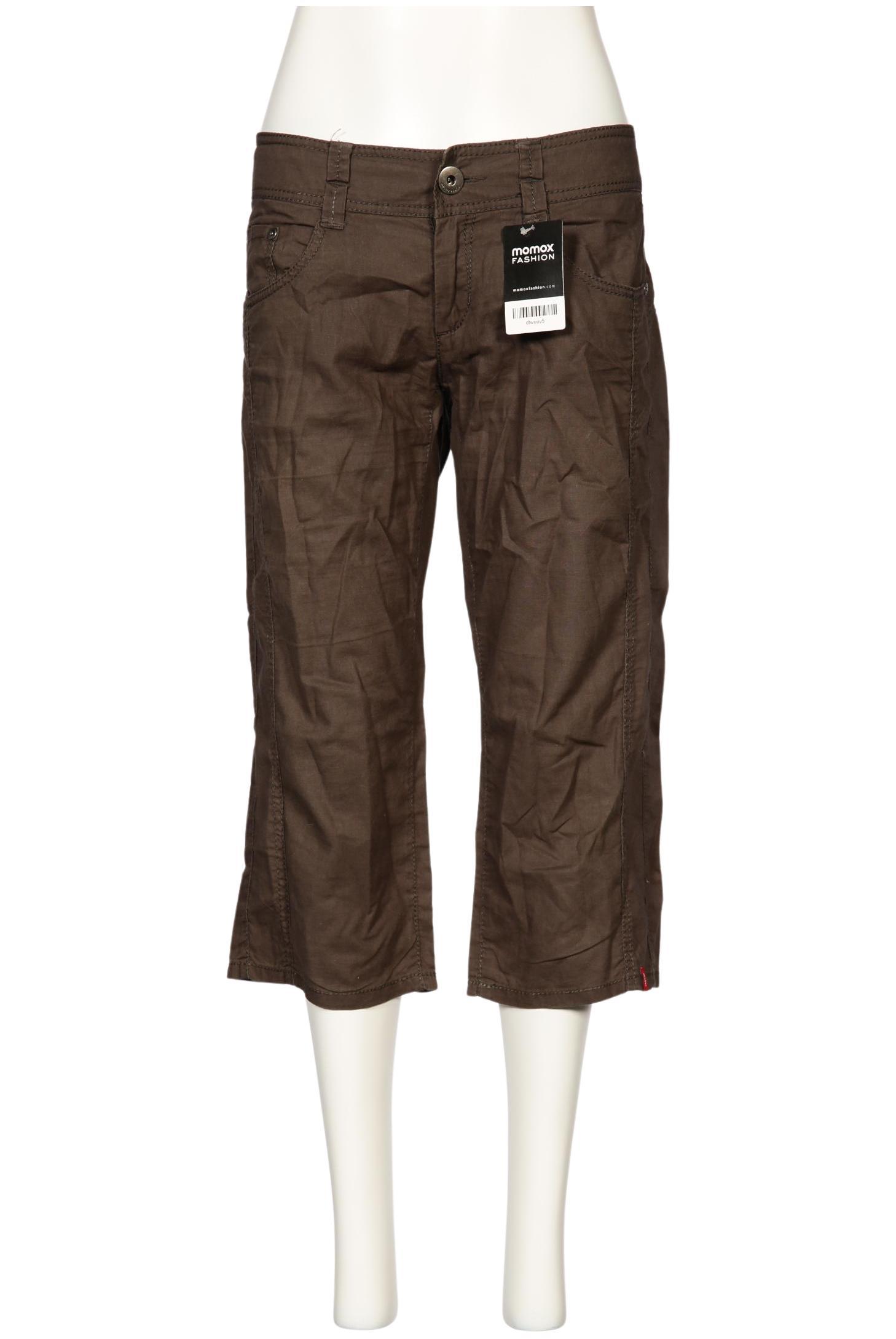 

edc by Esprit Damen Stoffhose, braun, Gr. 40