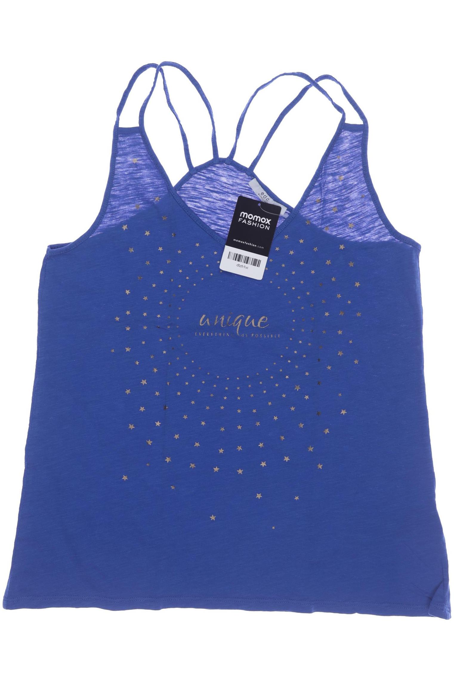 

edc by Esprit Damen Top, blau