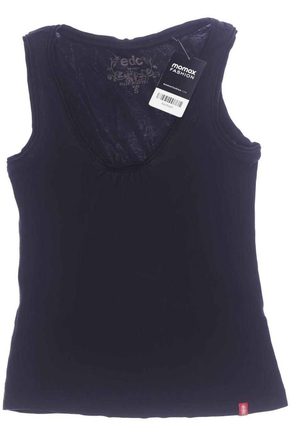 

edc by Esprit Damen Top, schwarz, Gr. 36