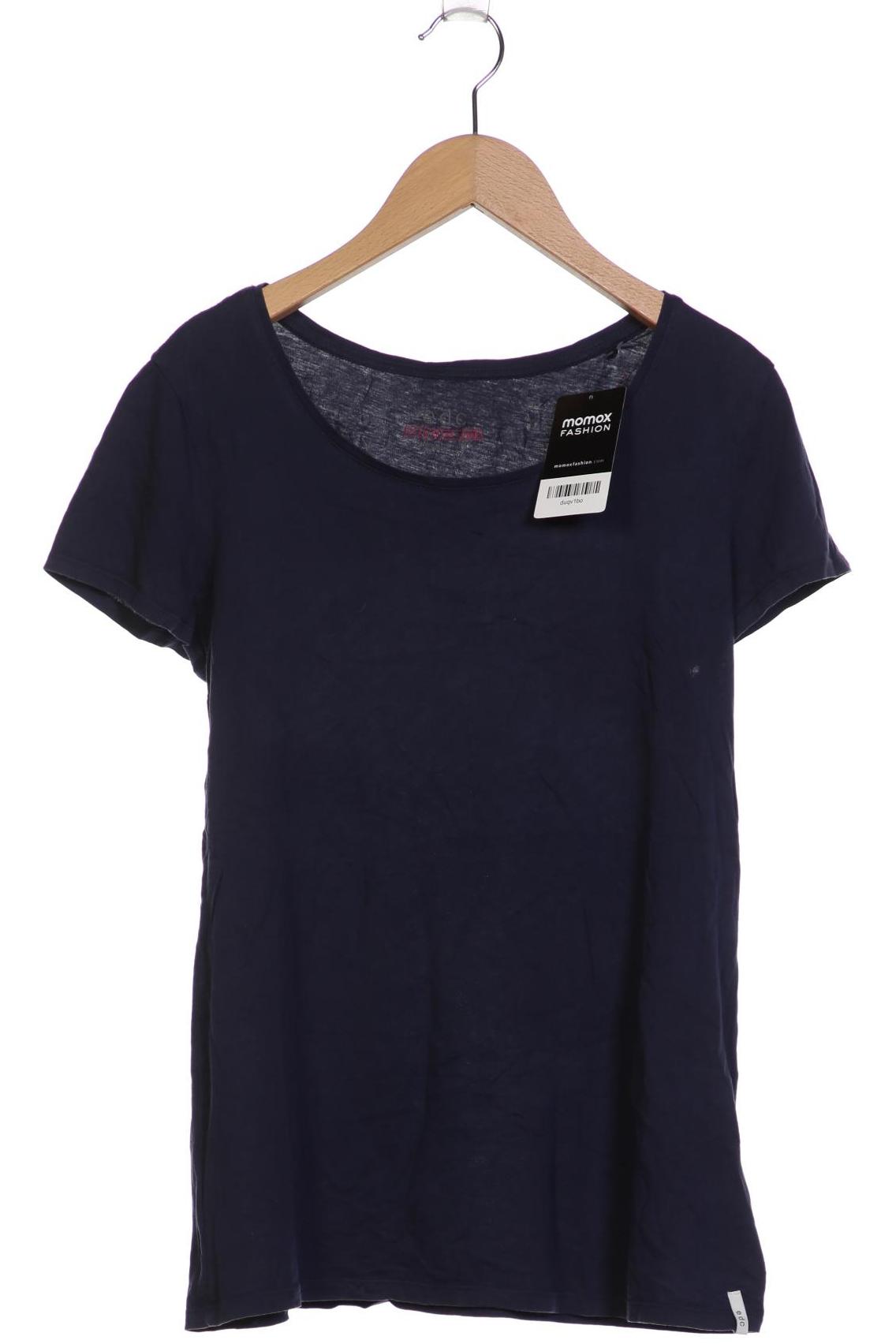 

edc by Esprit Damen T-Shirt, marineblau, Gr. 36