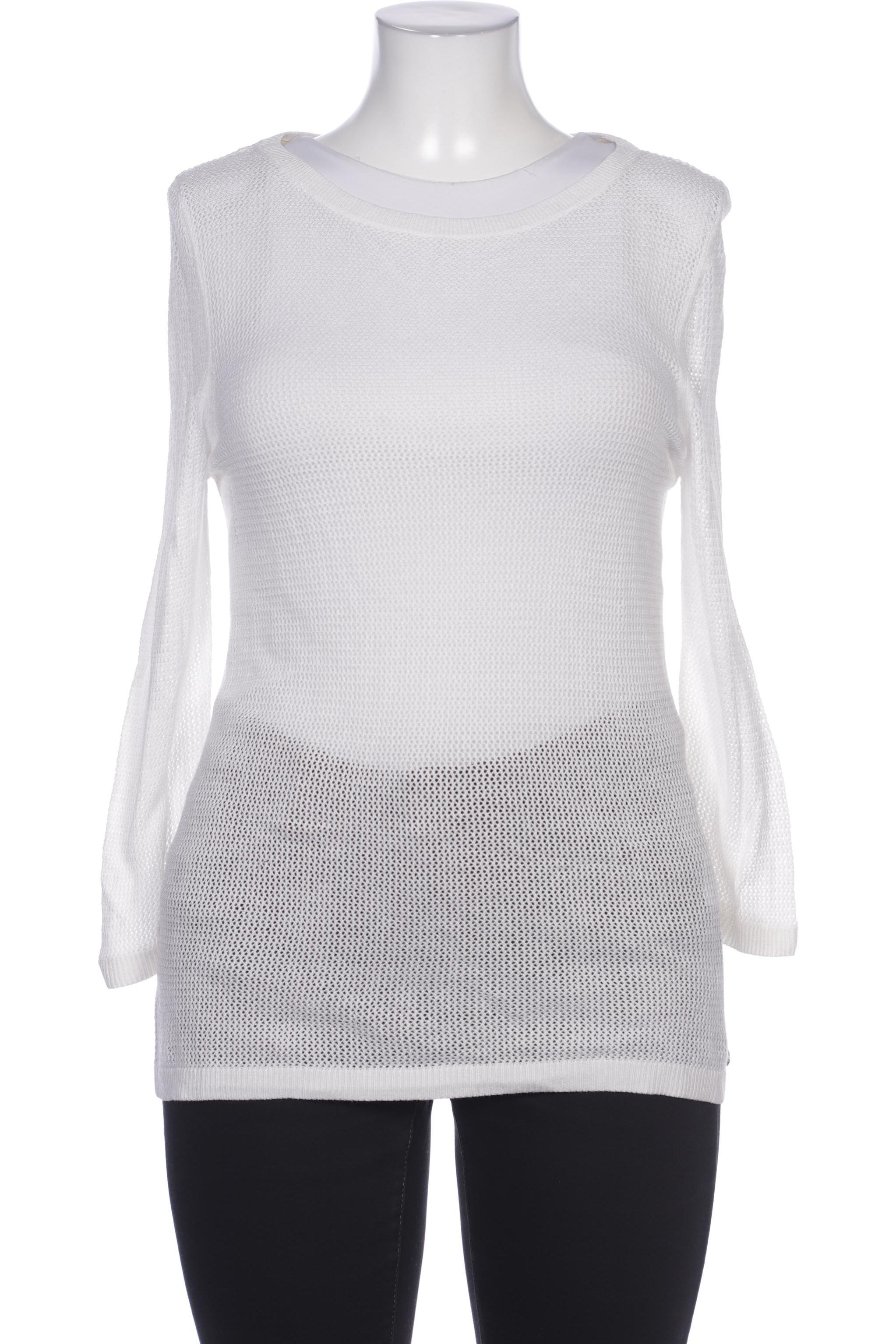 

edc by Esprit Damen Pullover, weiß, Gr. 44