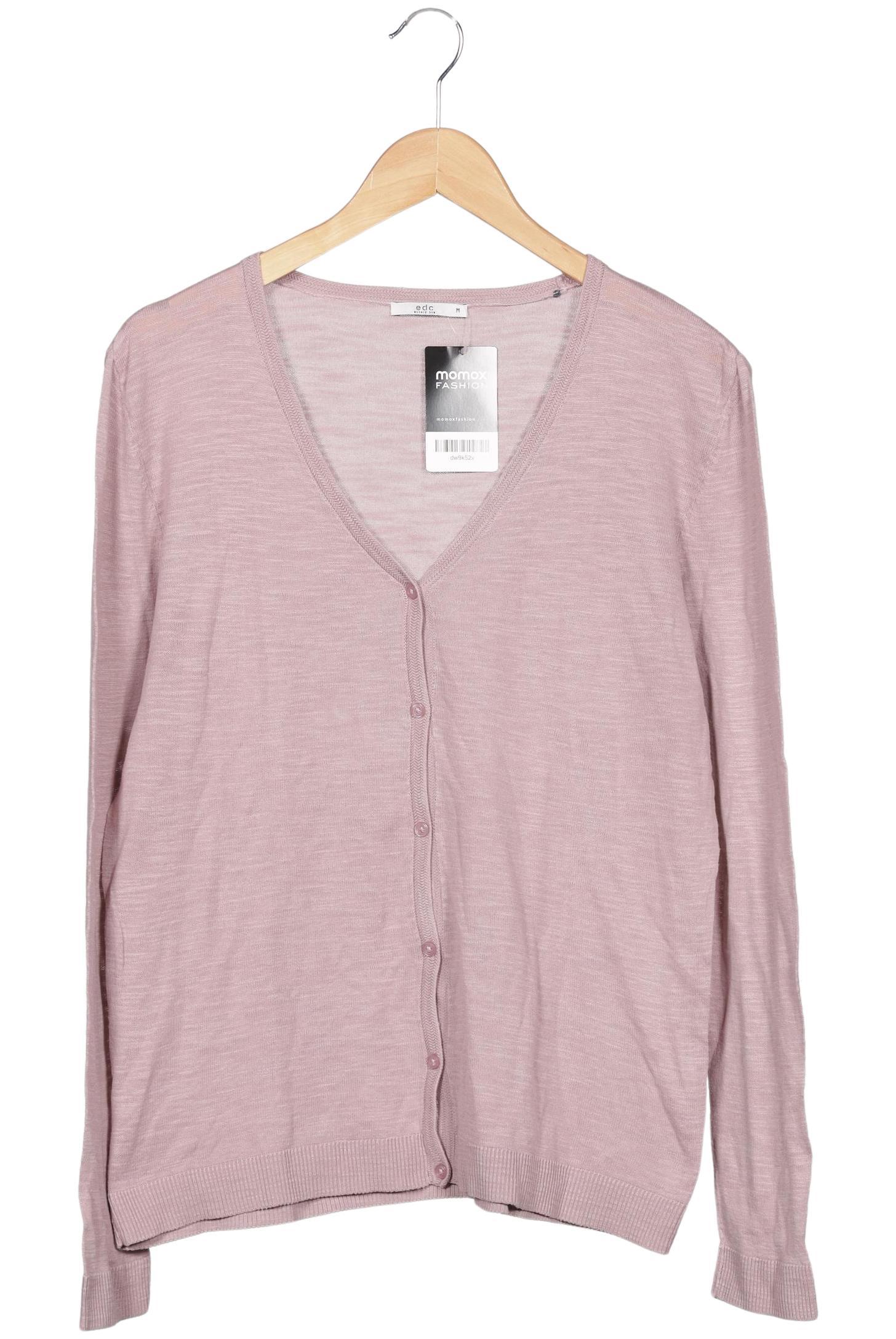 

edc by Esprit Damen Strickjacke, pink, Gr. 38