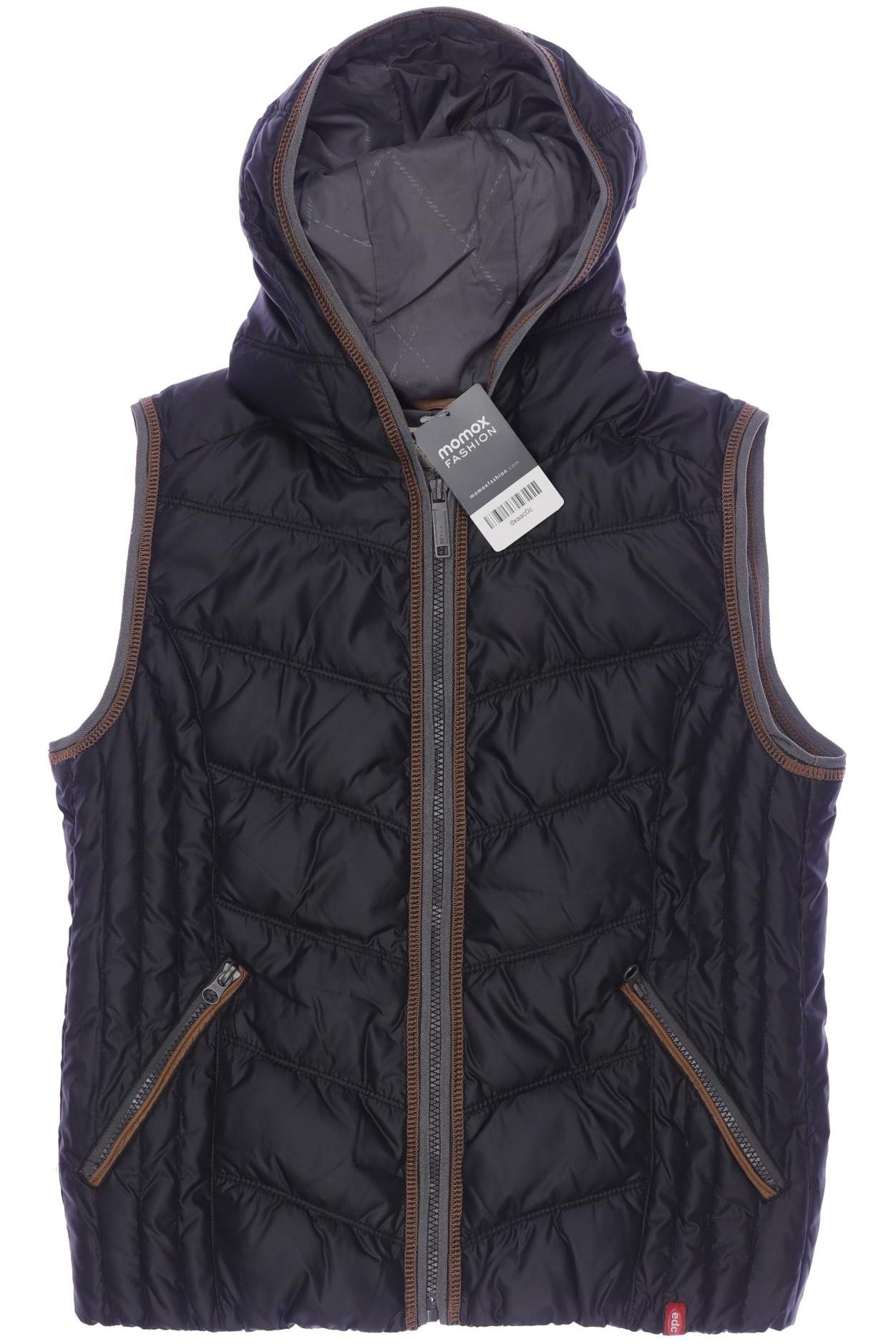 

edc by Esprit Damen Weste, schwarz, Gr. 36