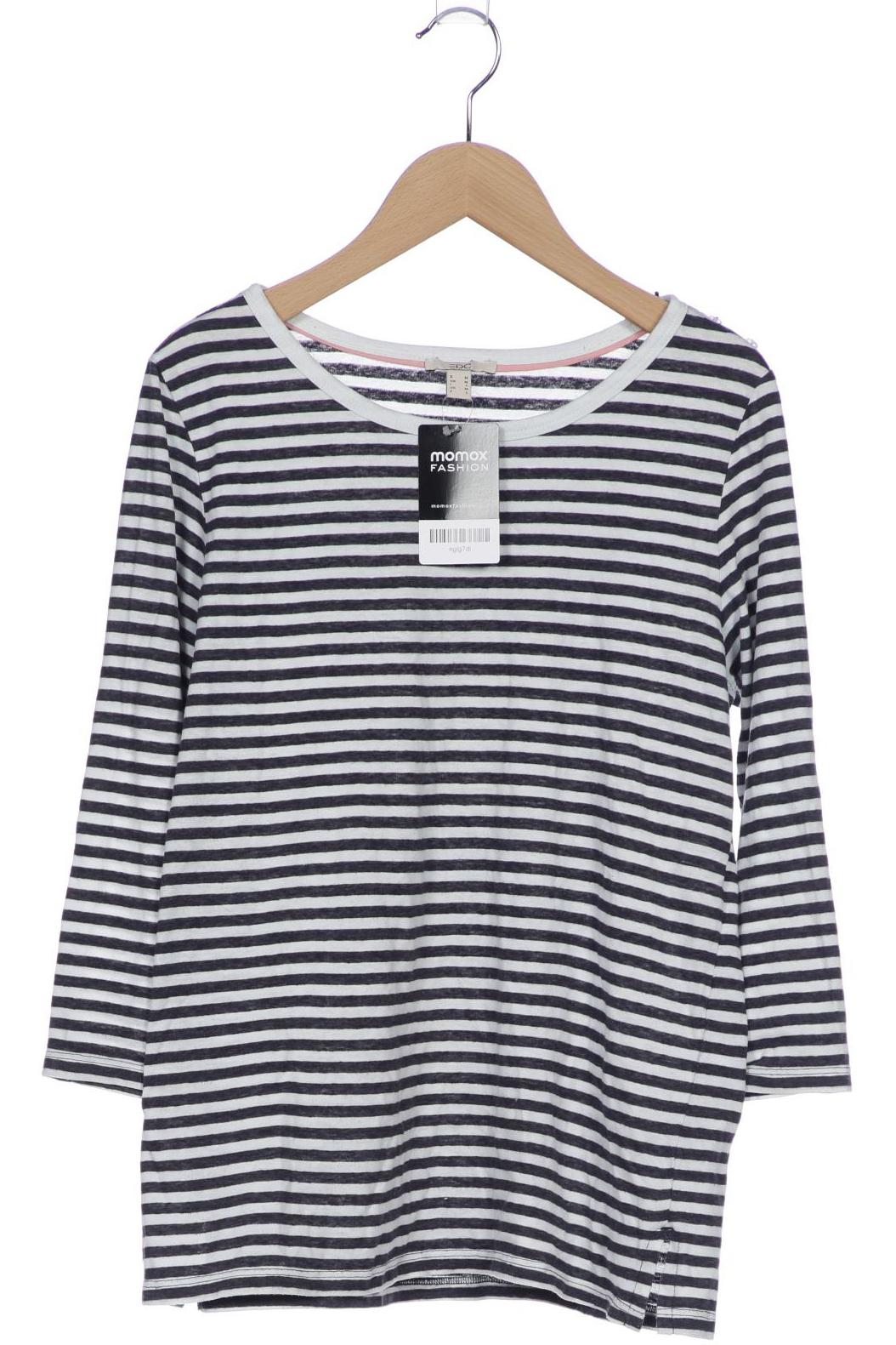 

edc by Esprit Damen Langarmshirt, marineblau, Gr. 38