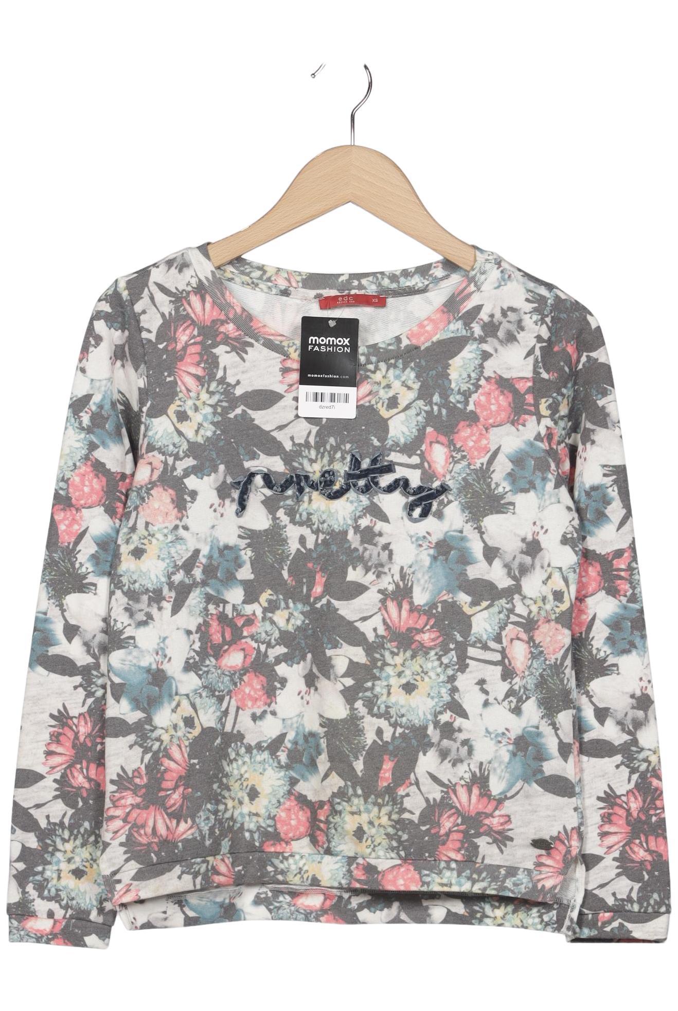 

edc by Esprit Damen Sweatshirt, mehrfarbig, Gr. 34