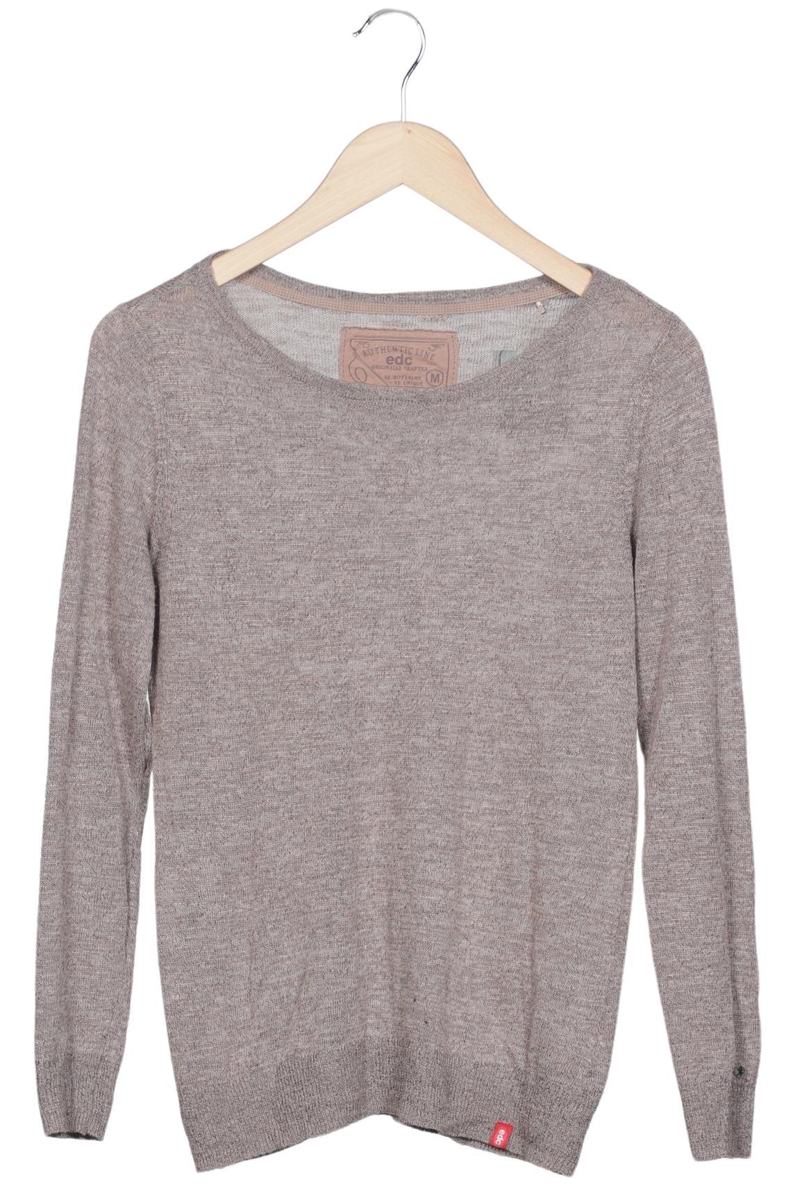 

edc by Esprit Damen Pullover, beige, Gr. 38