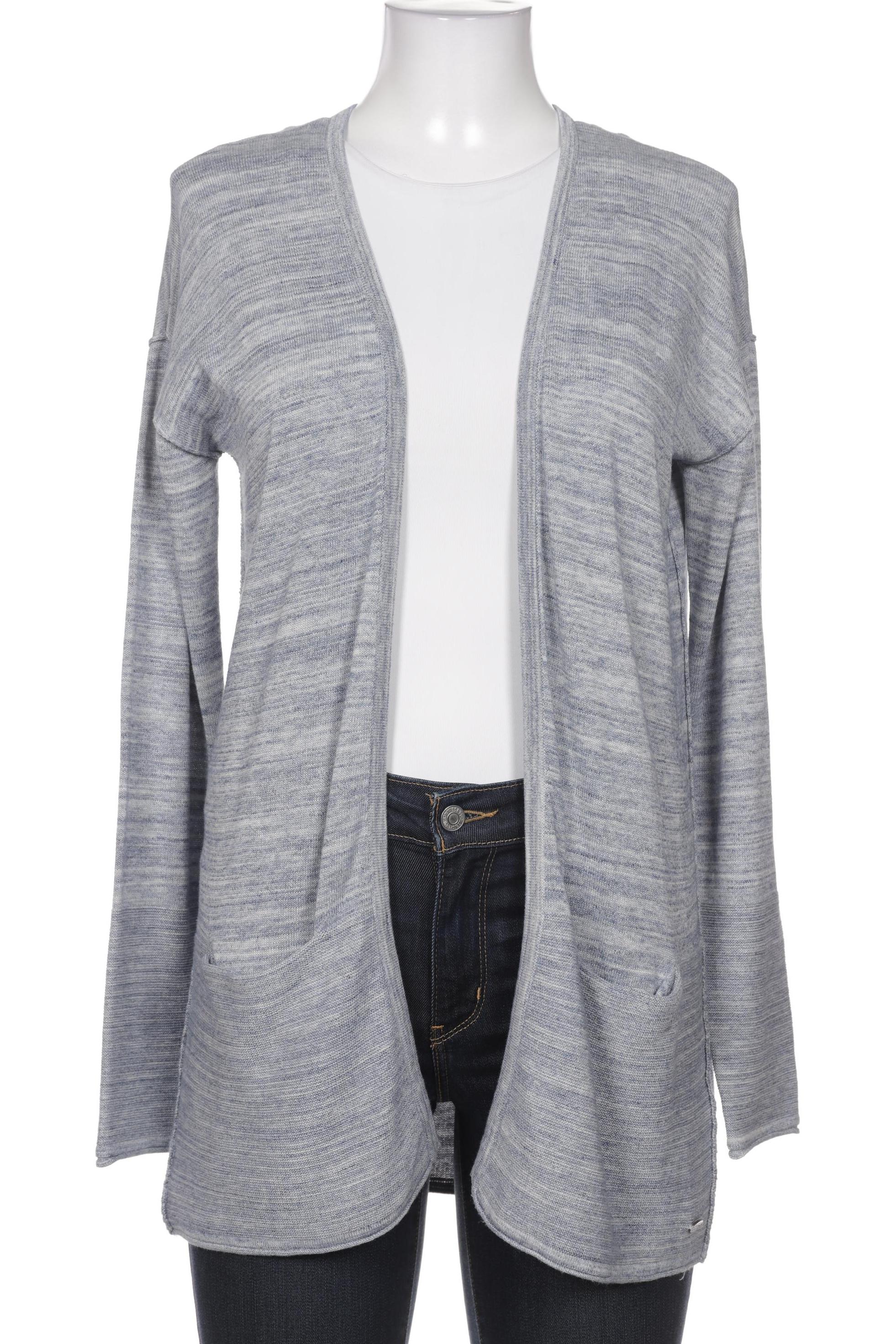 

edc by Esprit Damen Strickjacke, blau, Gr. 36