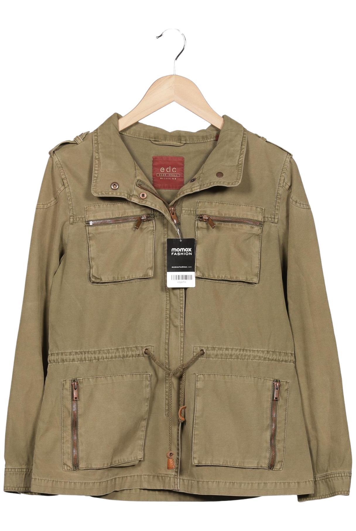 

edc by Esprit Damen Jacke, grün, Gr. 36