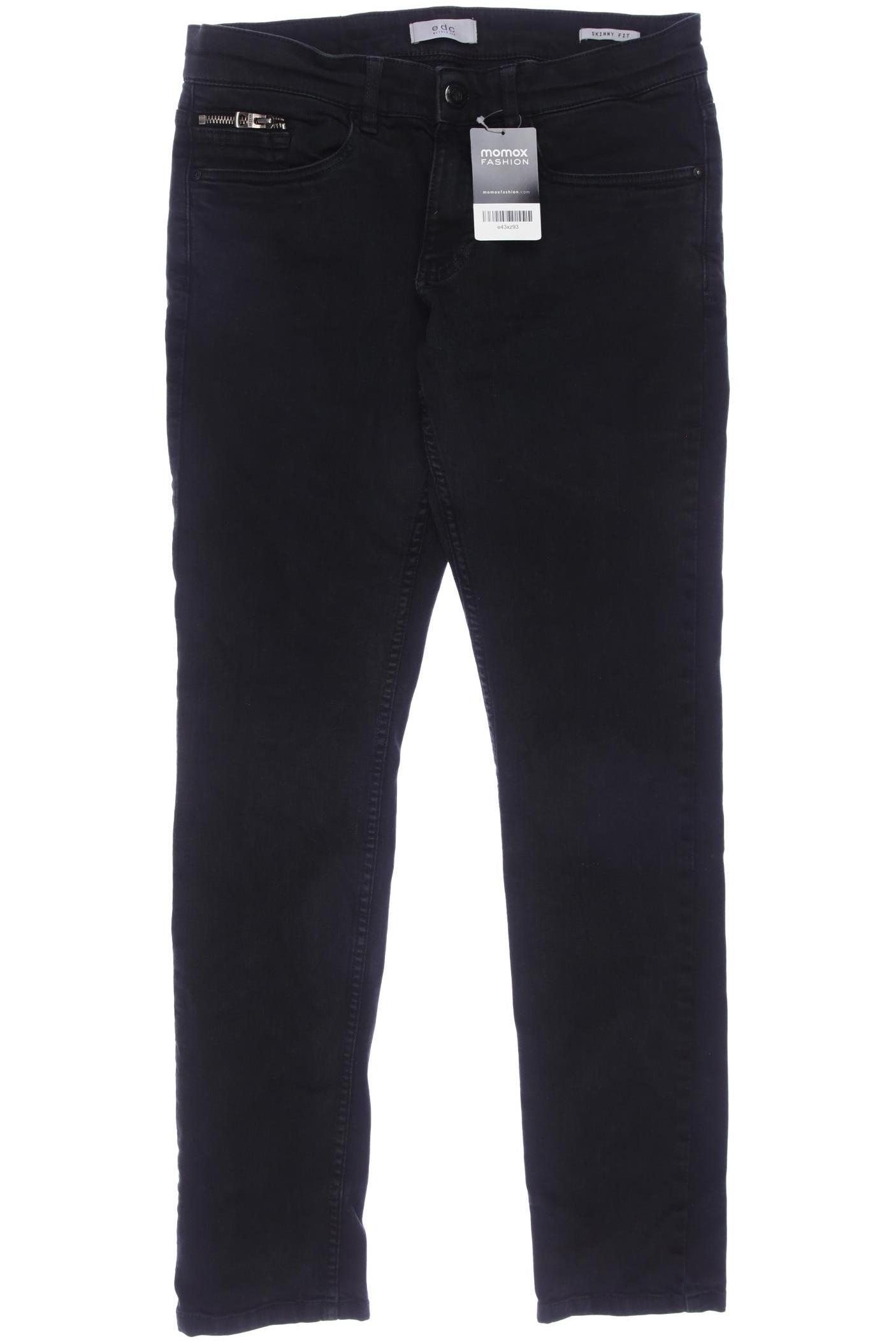 

edc by Esprit Herren Jeans, schwarz, Gr. 29