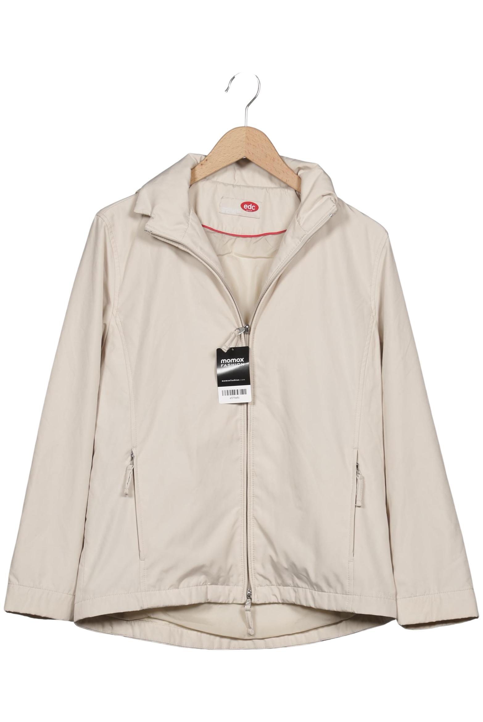 

edc by Esprit Damen Jacke, beige, Gr. 38
