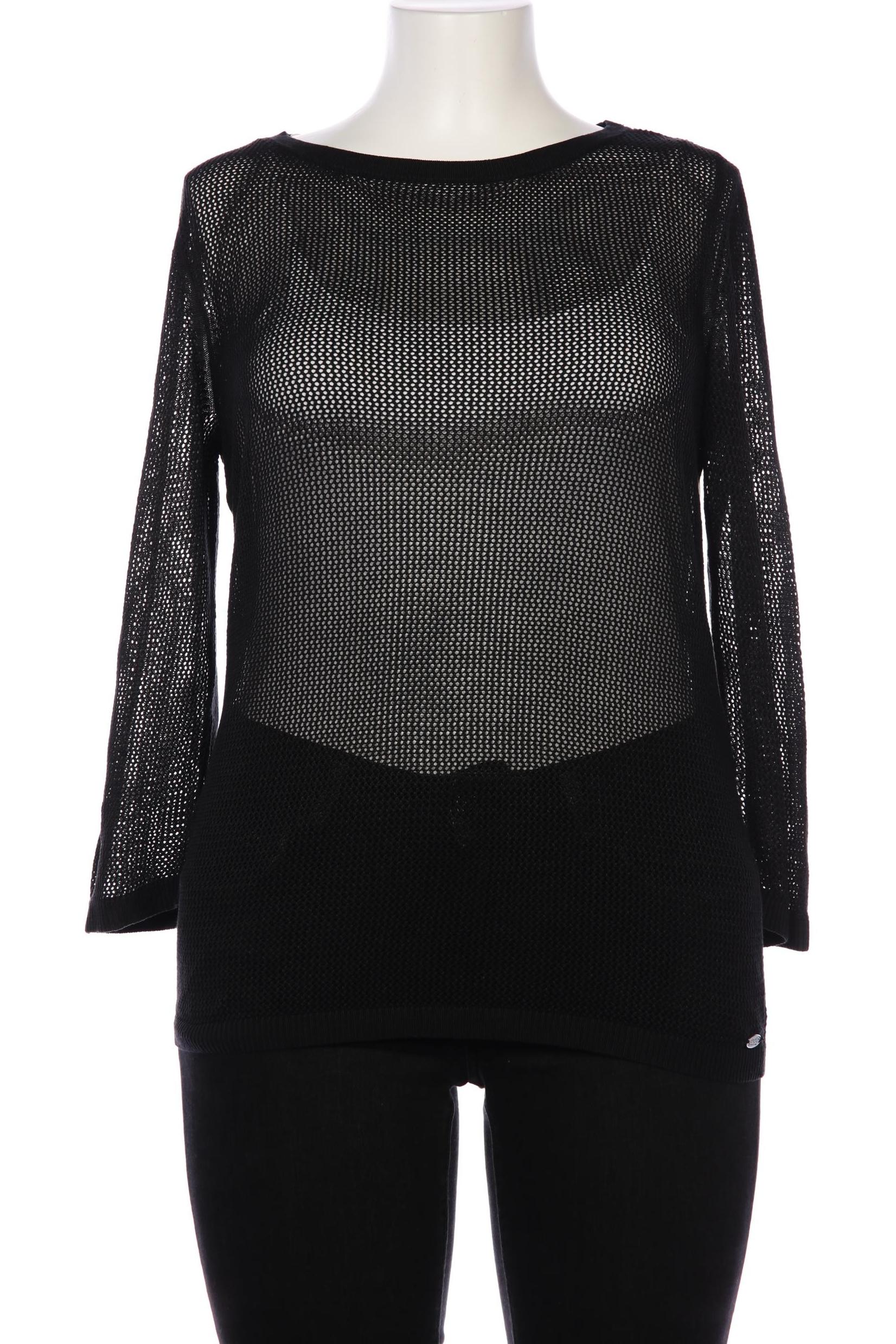 

edc by Esprit Damen Pullover, schwarz, Gr. 42