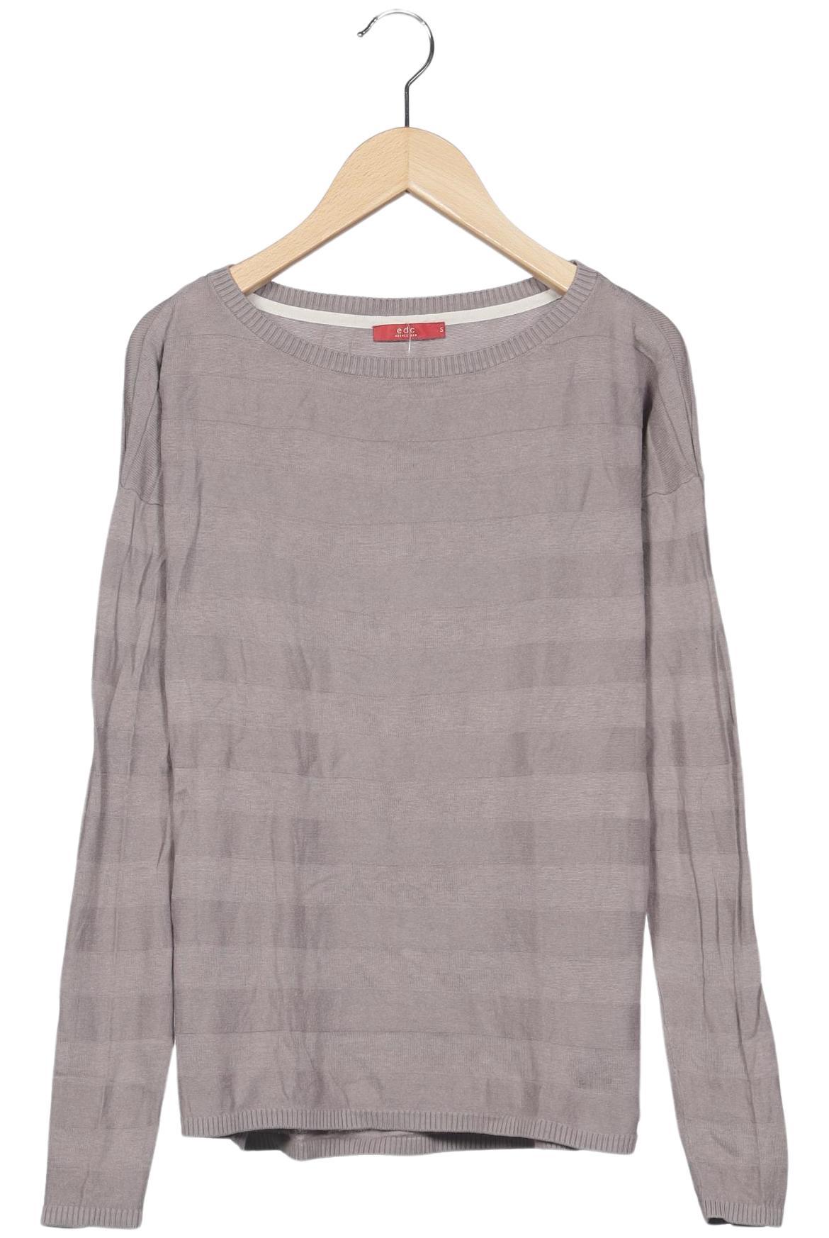 

edc by Esprit Damen Pullover, grau, Gr. 36