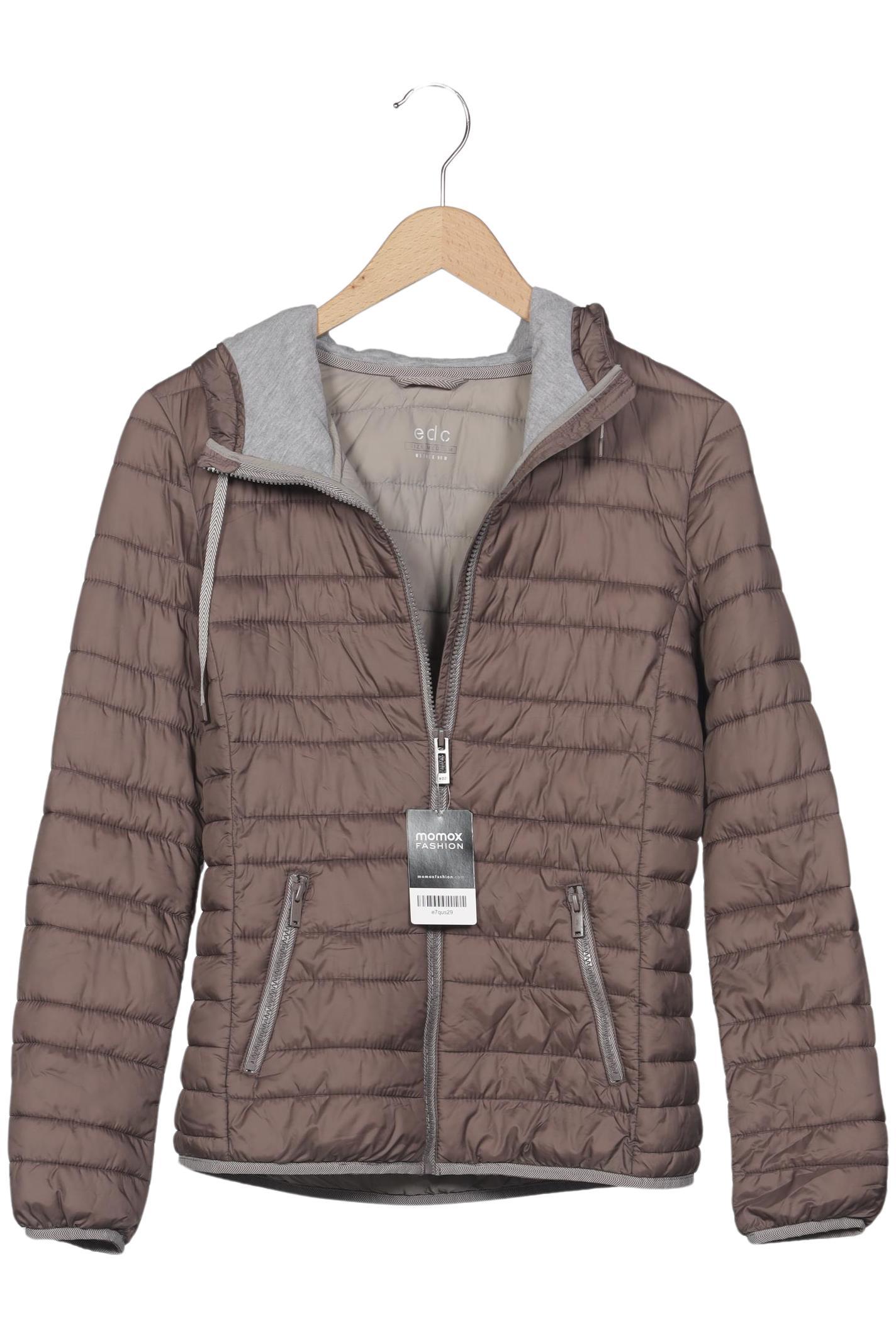 

edc by Esprit Damen Jacke, braun, Gr. 38