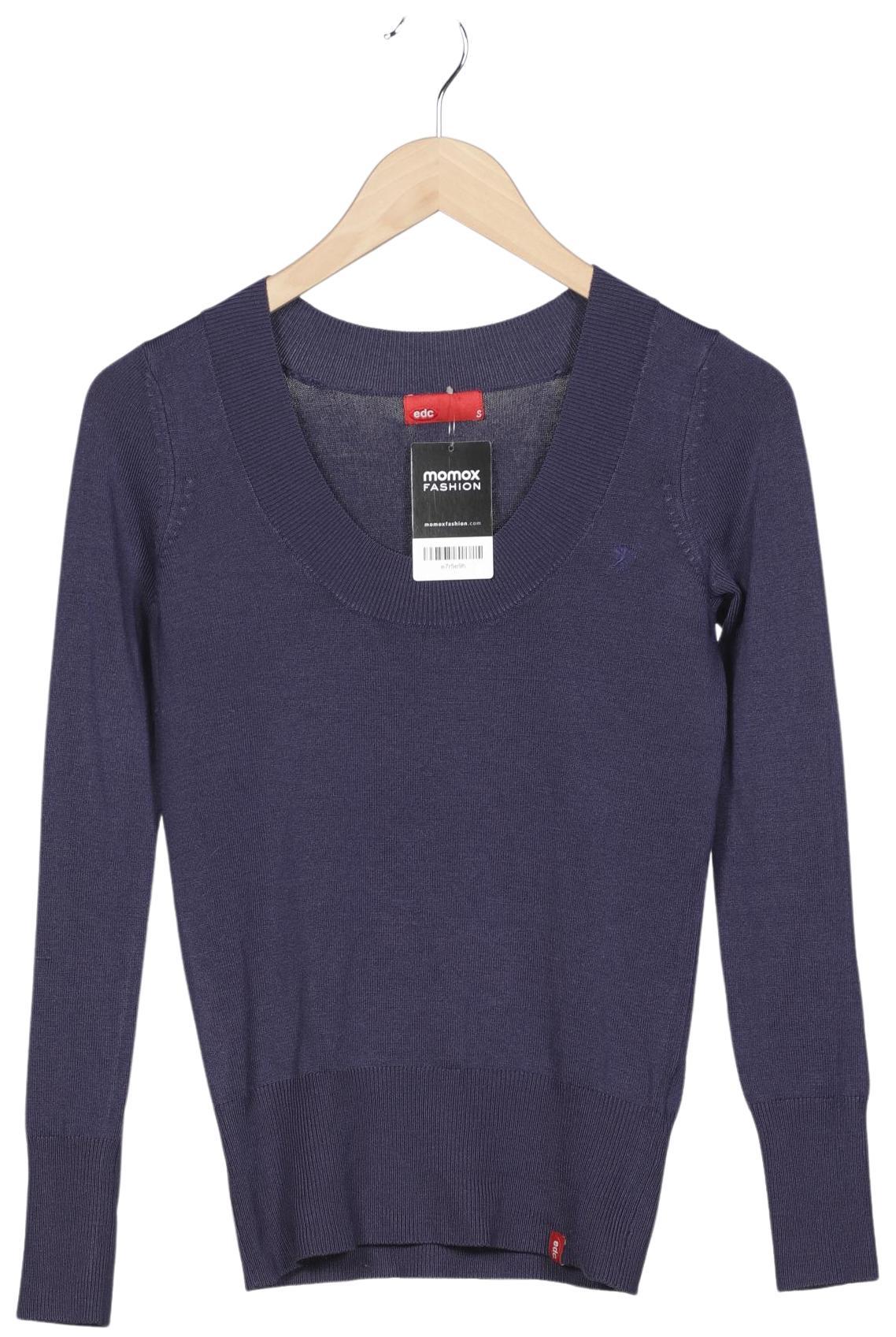 

edc by Esprit Damen Pullover, marineblau, Gr. 36