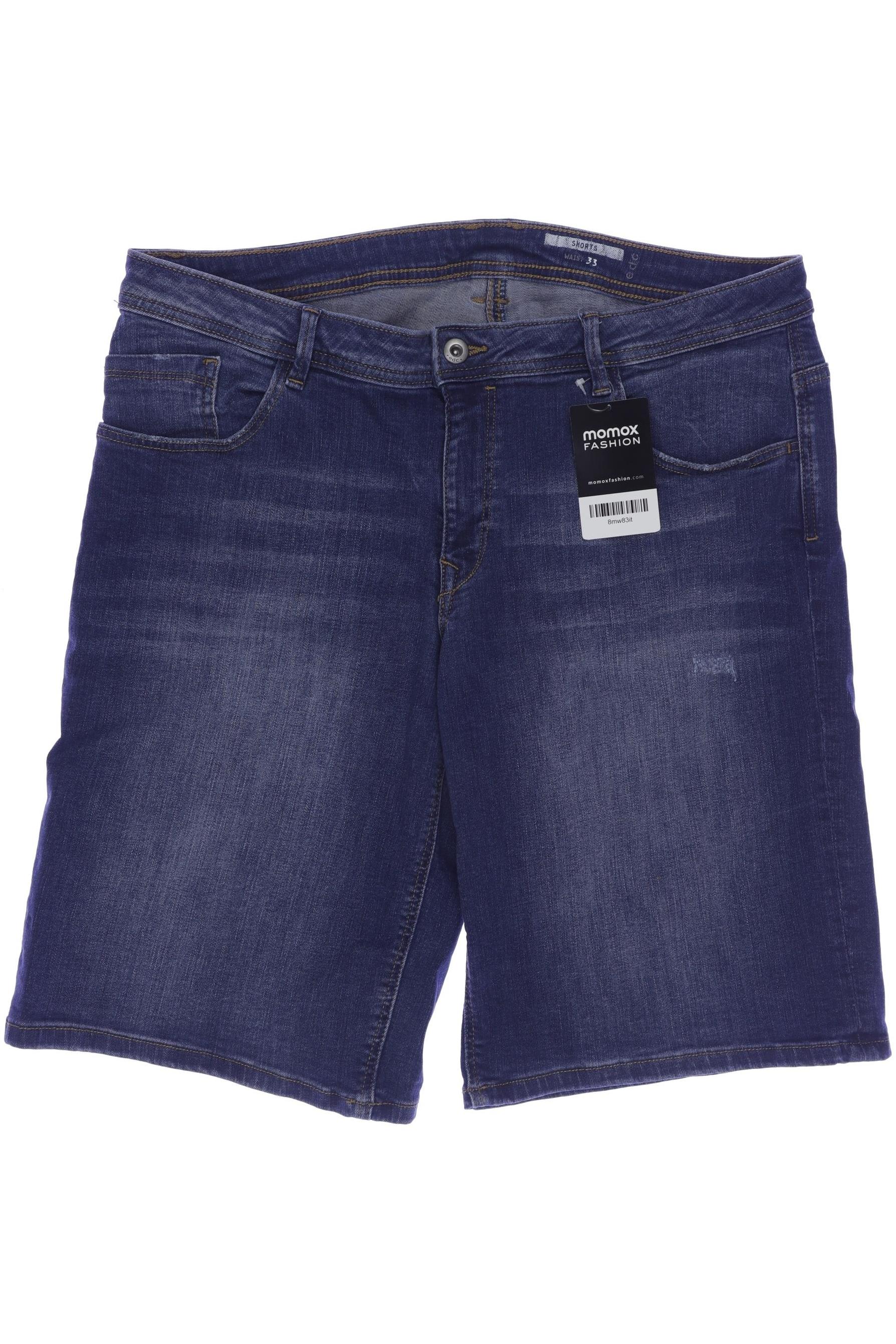 

edc by Esprit Damen Shorts, blau, Gr. 33