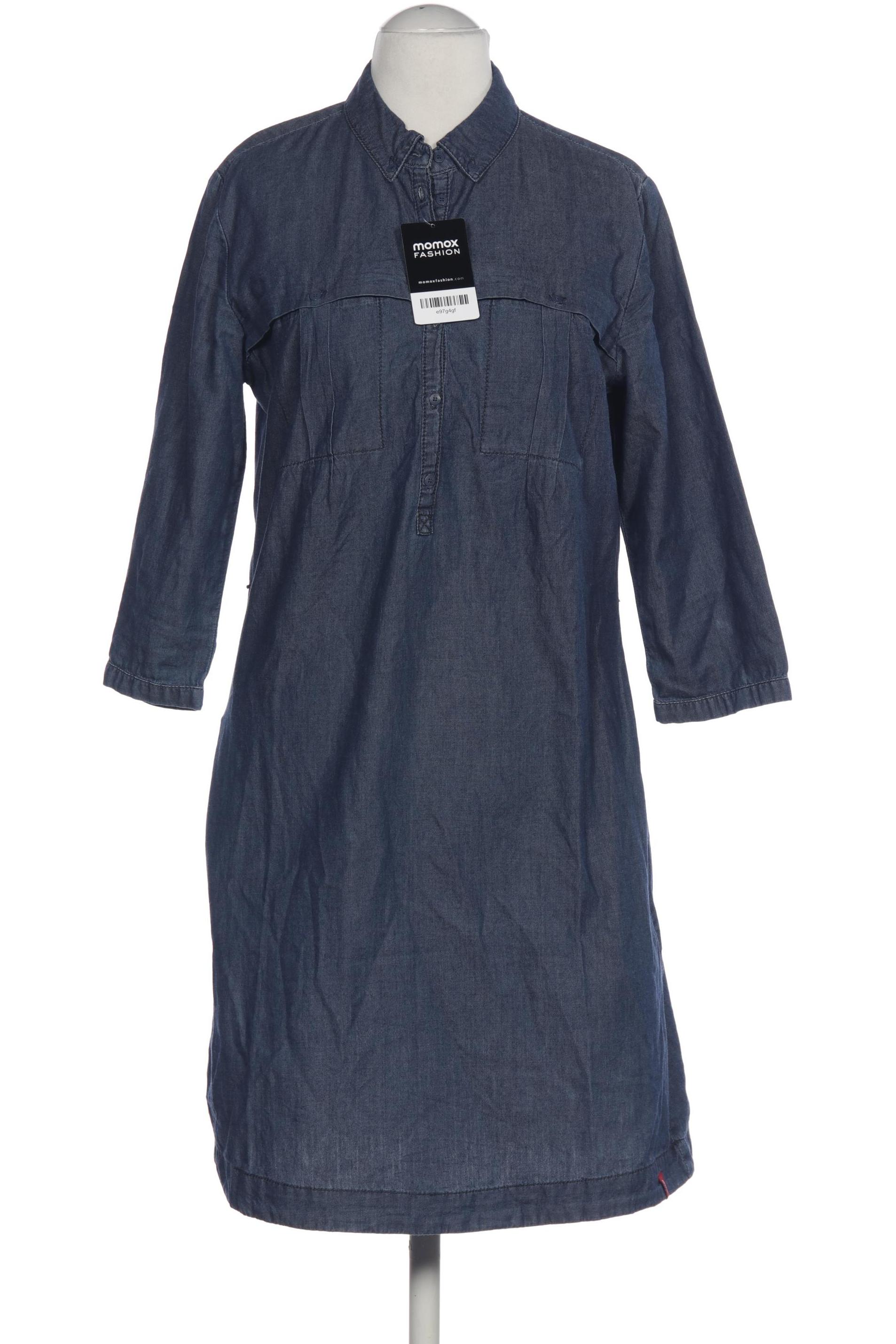

edc by Esprit Damen Kleid, blau, Gr. 34