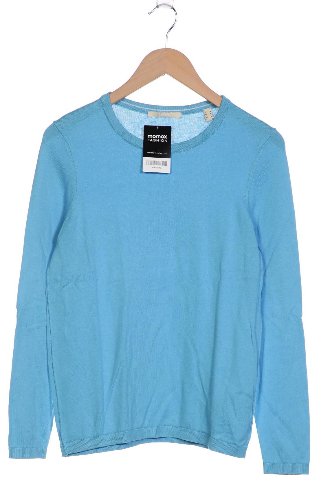 

edc by Esprit Damen Pullover, blau, Gr. 38