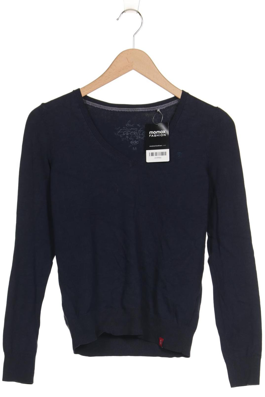

edc by Esprit Damen Pullover, marineblau, Gr. 38